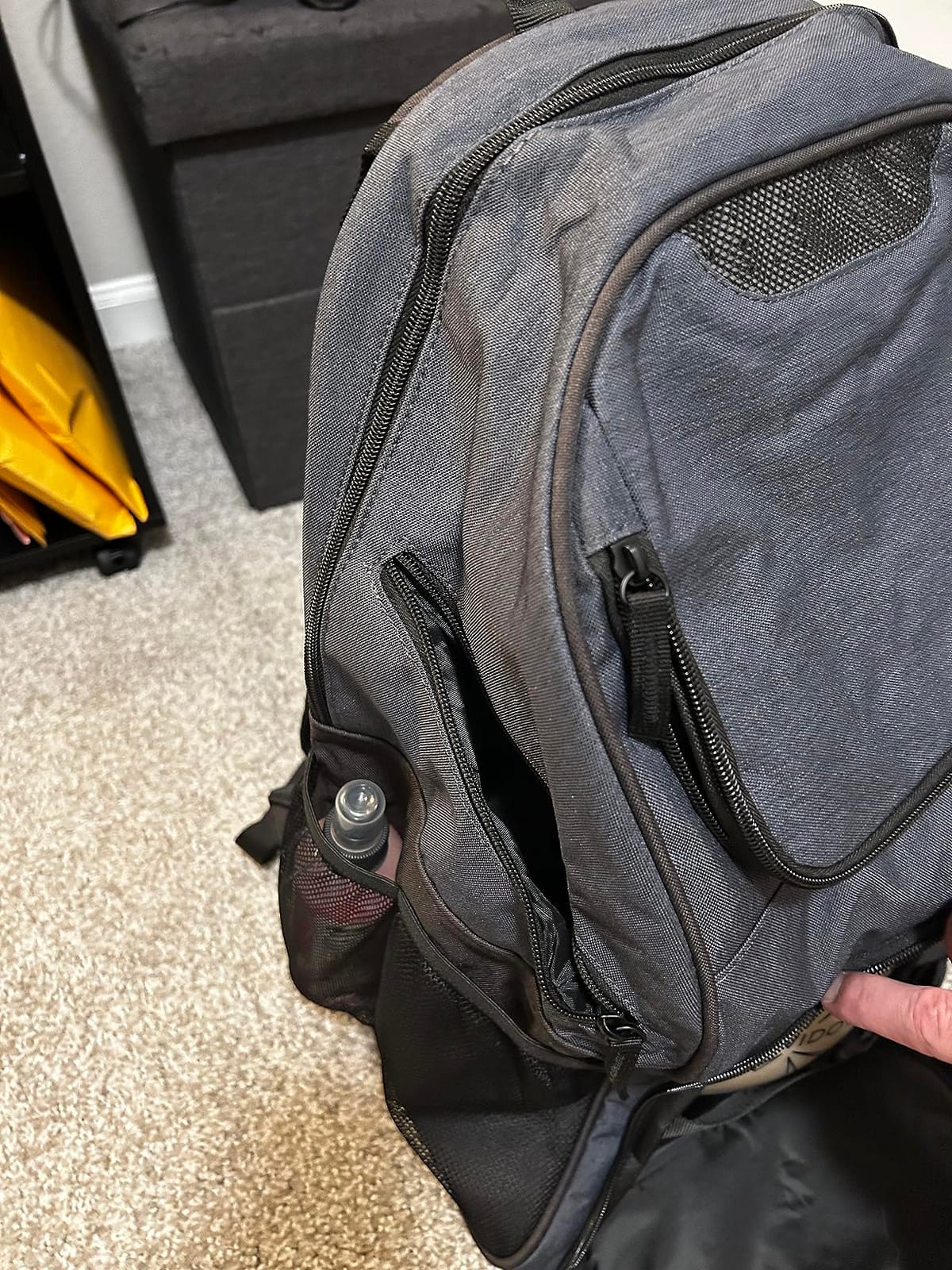 Bosynoy Bowling Backpack, Single Bowling Ball Bag with Shoe Compartment customer photo 2