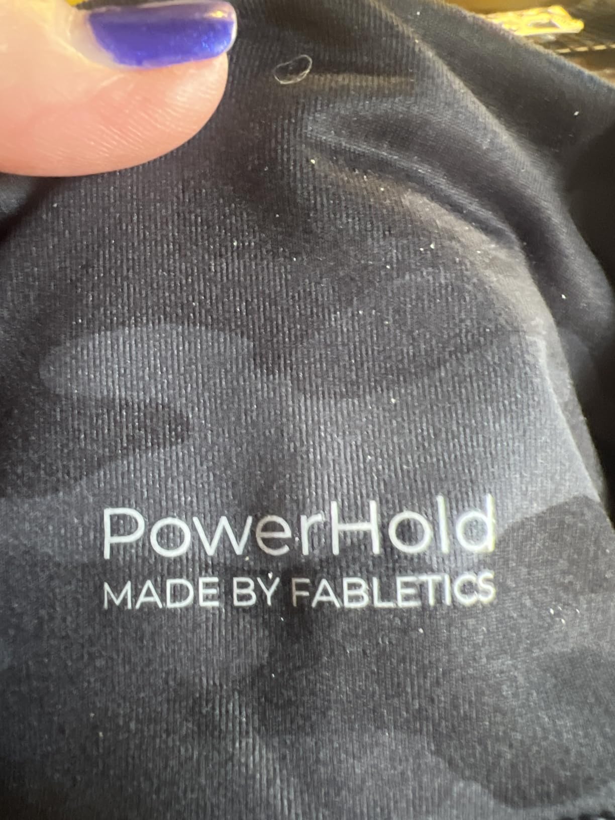 Fabletics Women's On-The-Go PowerHold High-Waisted Legging, Workout, Yoga, Maximum Compression, Flattering customer photo 1