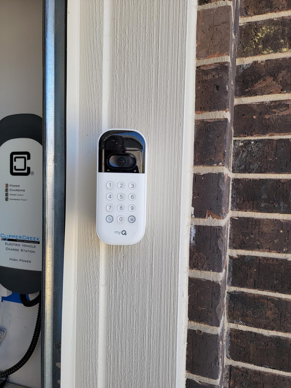 myQ Smart Garage Door Video Keypad with Wide-Angle Camera, Customizable PIN Codes, and Smartphone Control customer photo 1
