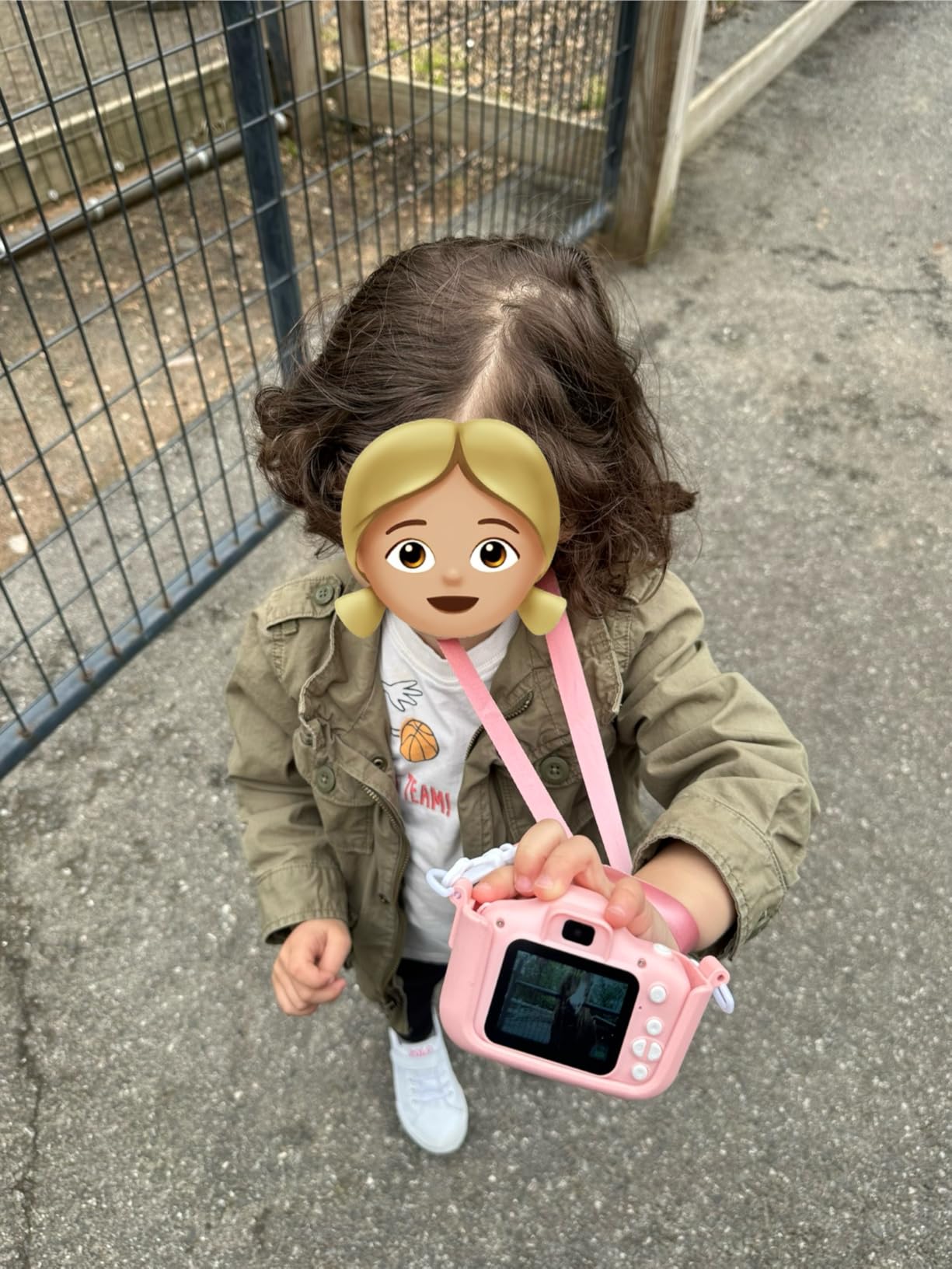 Goopow Kids Camera Toys for 3-8 Year Old Girls Boys, Children Digital Video Camcorder Camera with Cartoon Soft Cover, Best Chritmas Birthday Festival Gift for Kids customer photo 2