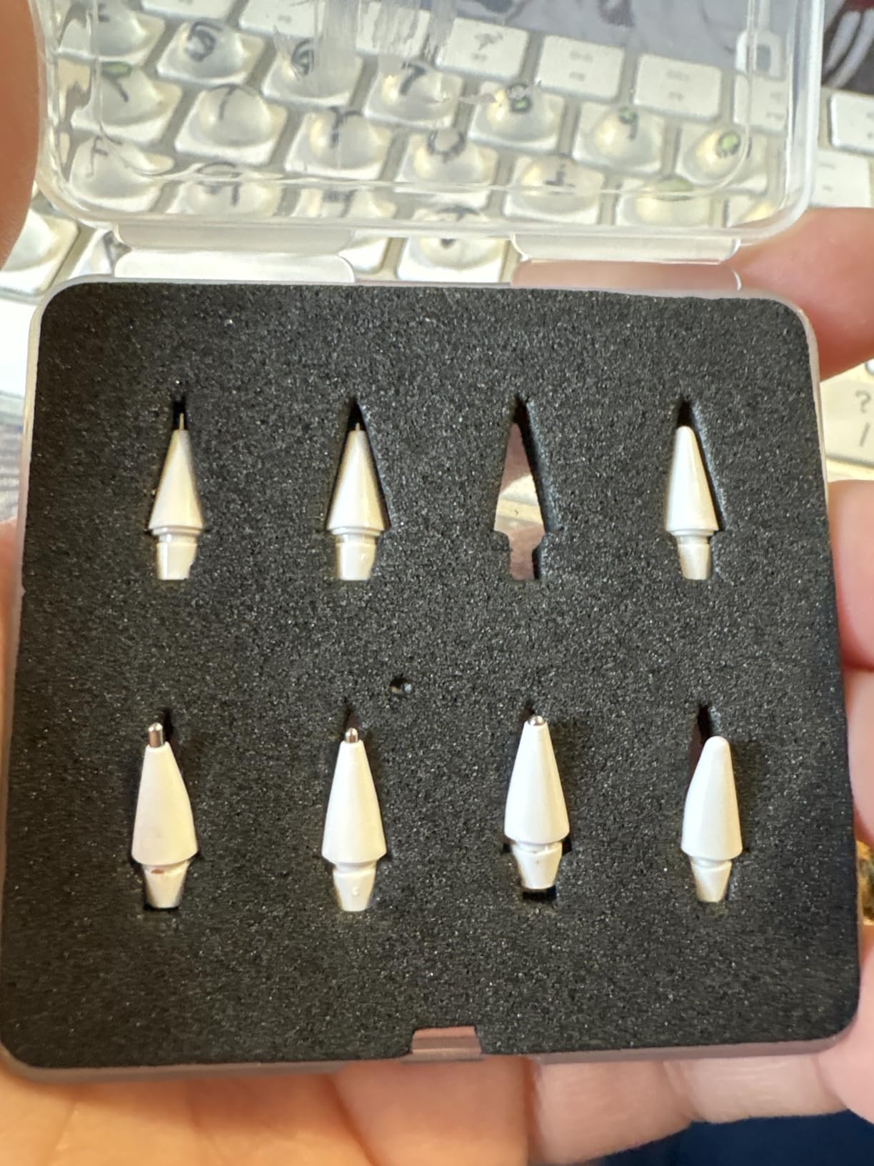 Inesore Replacement Tips for Apple Pencil Pro/1st/2nd/USB-C (8 Pack) customer photo 1