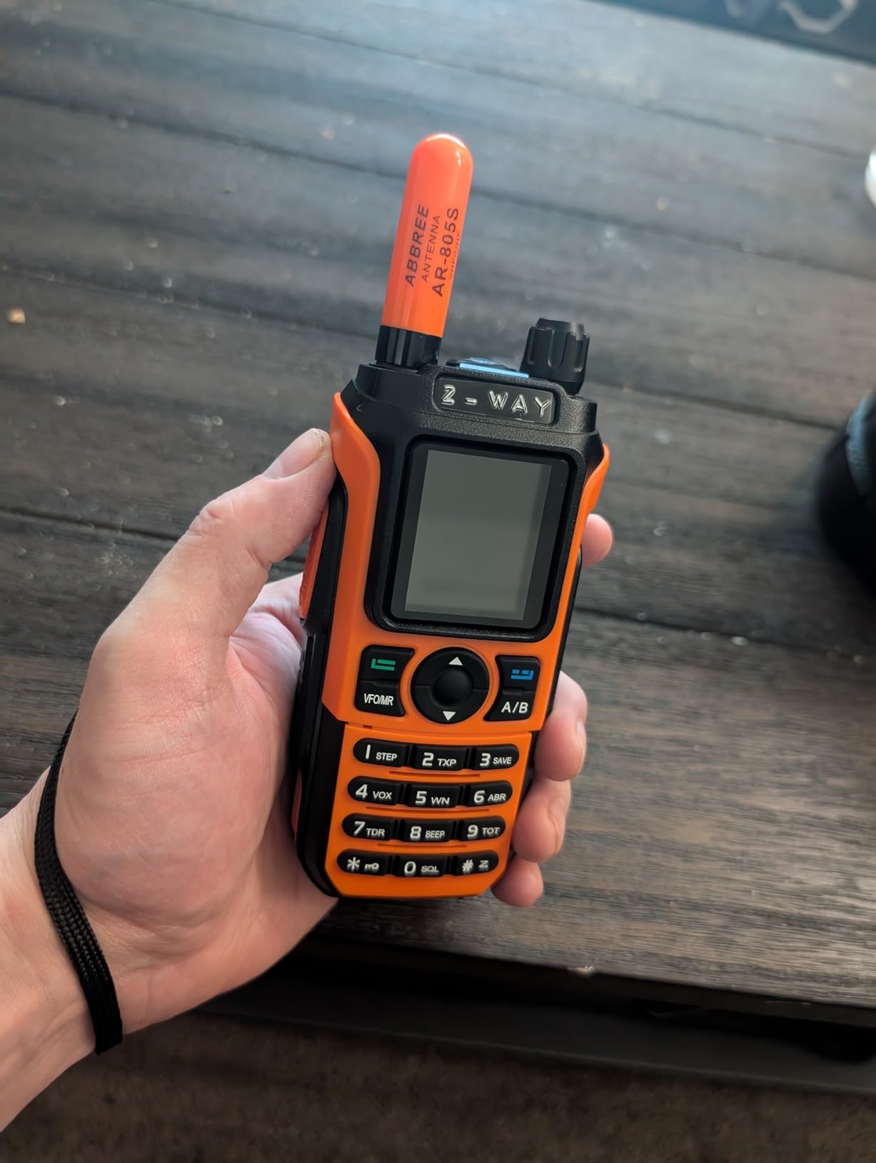 Baofeng Radio Ham Radio Handheld Dual Band Long Range Two Way Radio for Adults UV-21R Rechargeable Walkie Talkies with Earpiece and AR-771 Orange Antenna Full Kit customer photo 1