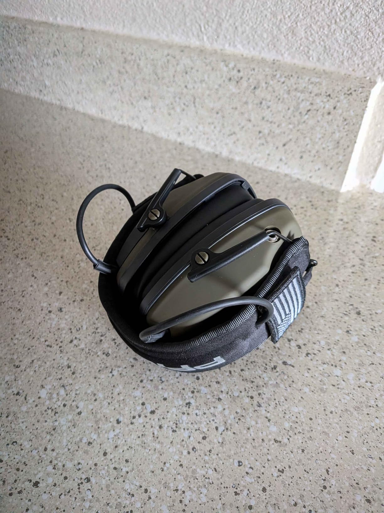 PROHEAR Electronic Ear Protection for Shooting with 4X Sound Amplification, Gun Range Hearing Protection Muffs, NRR 23dB Noise Reduction Headphones for Hunting, Green customer photo 2