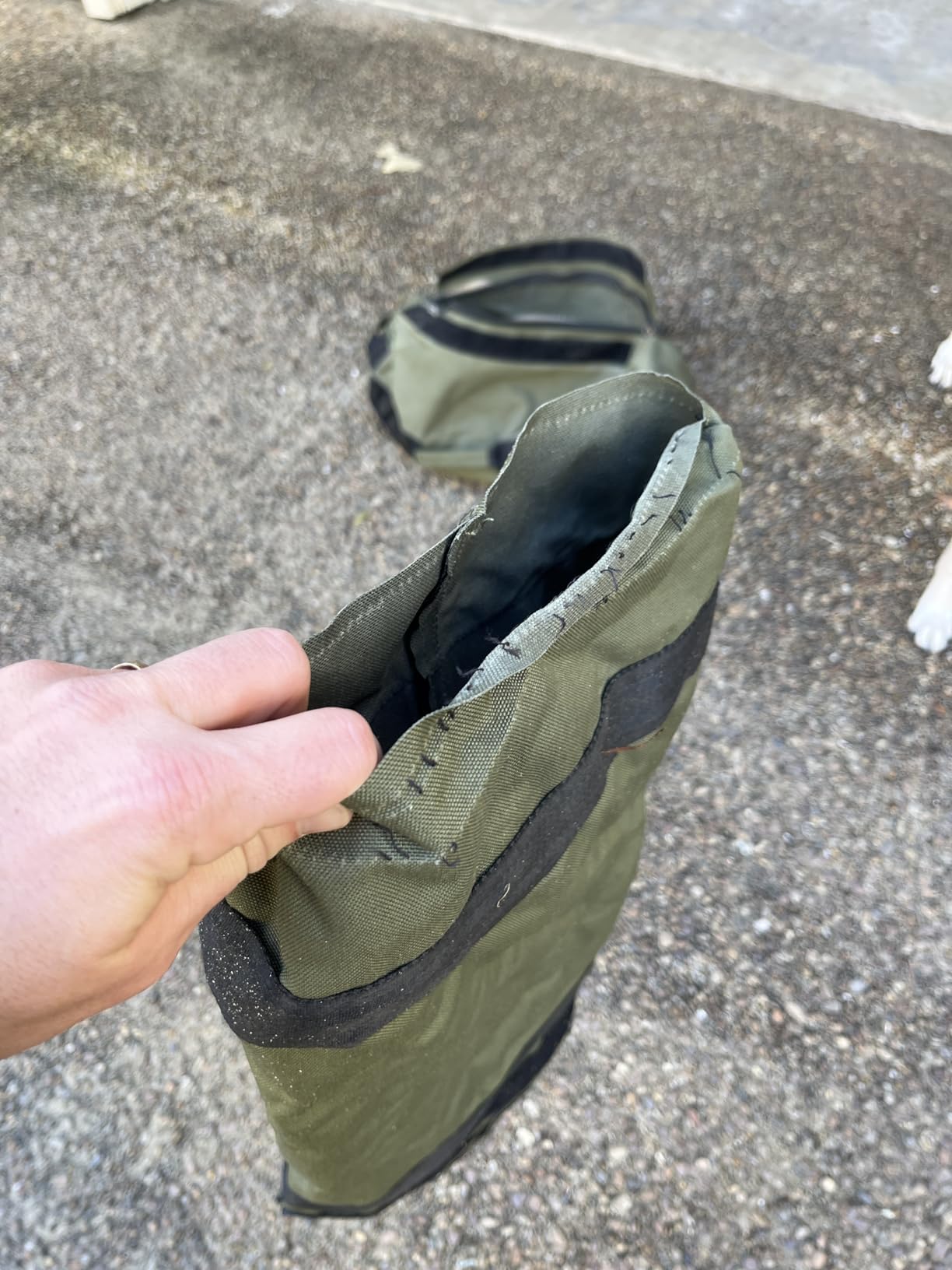 Polyfit Workout Sandbag Pro - Exact Sizing with Triple Closure Filler Bag | 40, 60, 80 and 100 lb sizes, 7 handles, sand not included customer photo 1
