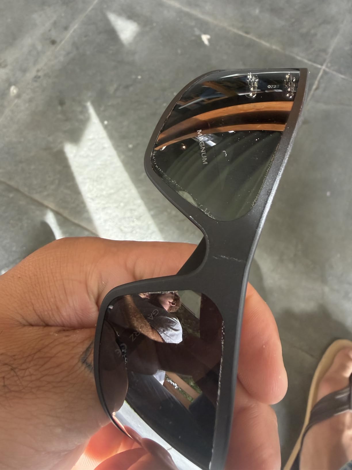 Gatorz Magnum Tactical Eyewear, Aluminum Frame, Polarized/Photochromic Options, Adjustable Fit, Made in USA customer photo 2