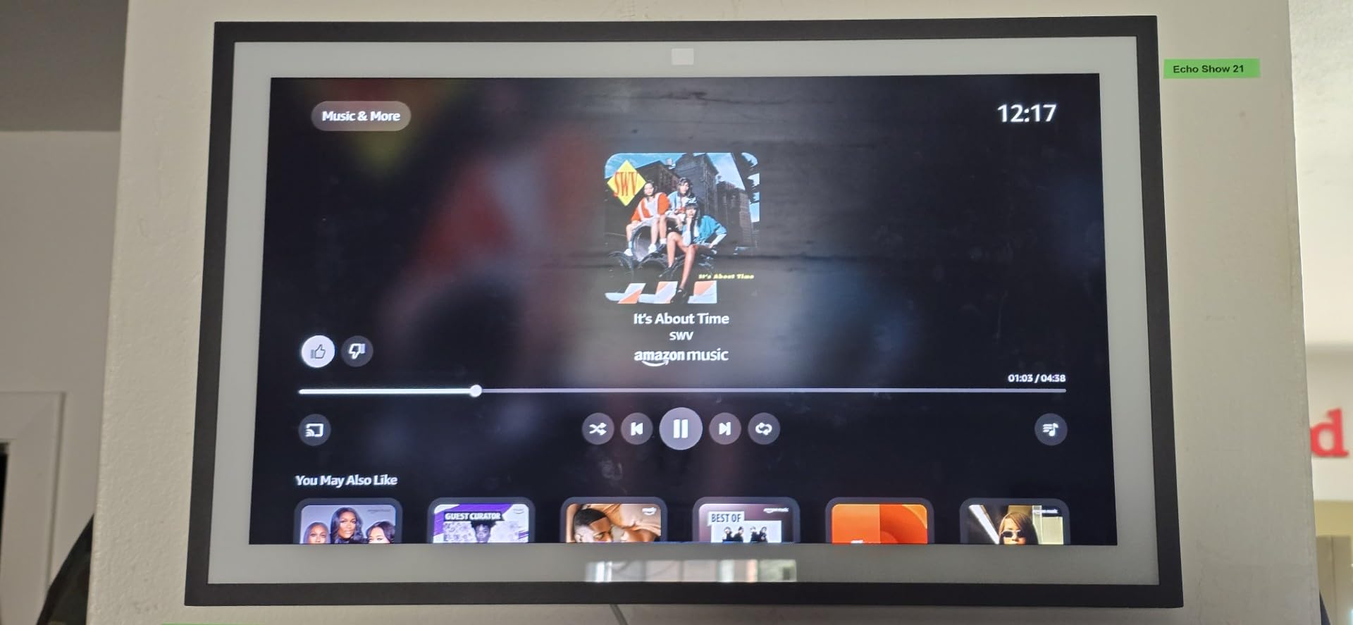 Amazon Echo Show 15 (newest model), Full HD 15.6