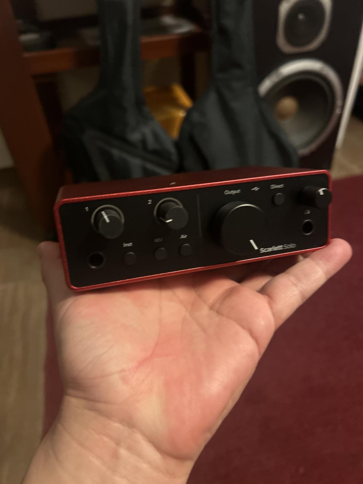 Focusrite Scarlett Solo 4th Gen USB-C Audio Interface customer photo 2