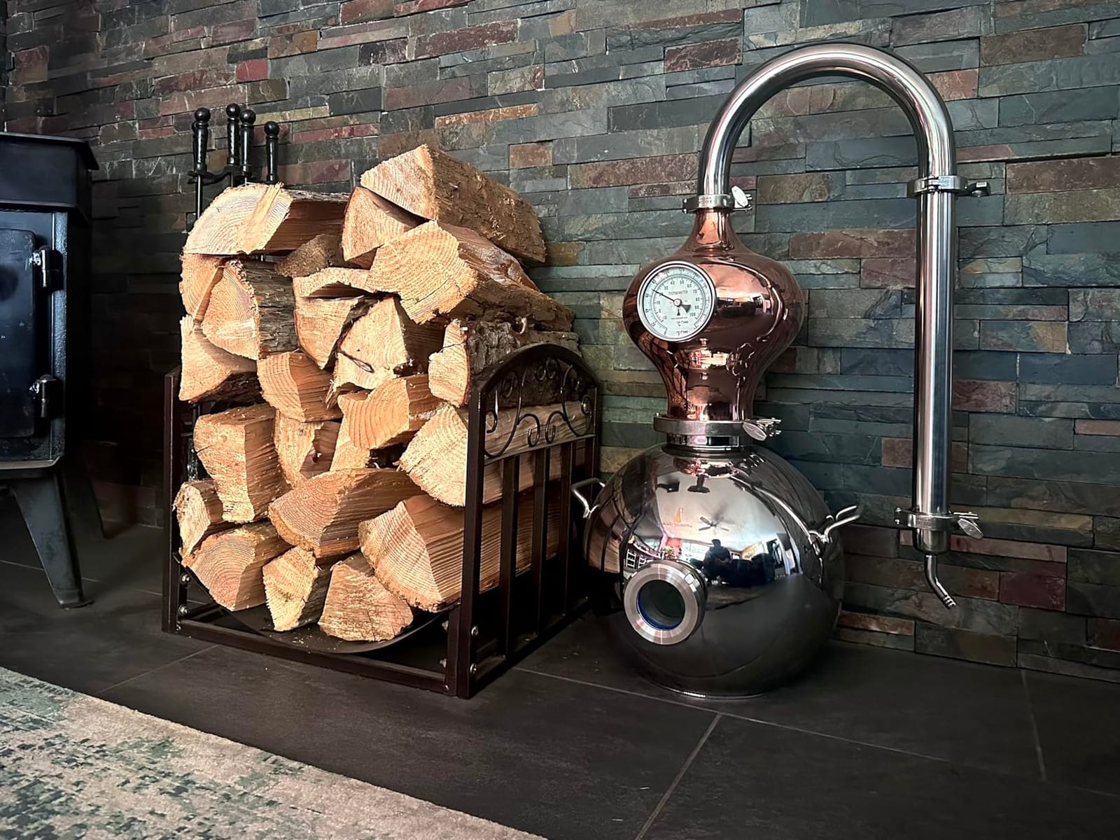 HOOLOO D15 3Gal Alcohol Still Essential Oil Distiller | Copper Still, Alembic Still, Whiskey Still customer photo 2