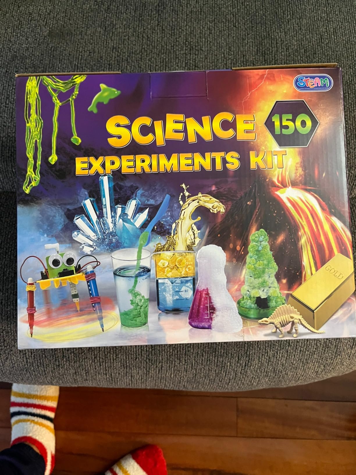 UNGLINGA 150 Experiments Science Kits for Kids, S.T.E.M Educational Project Toys for Boys Girls Birthday Gifts Ideas customer photo 1