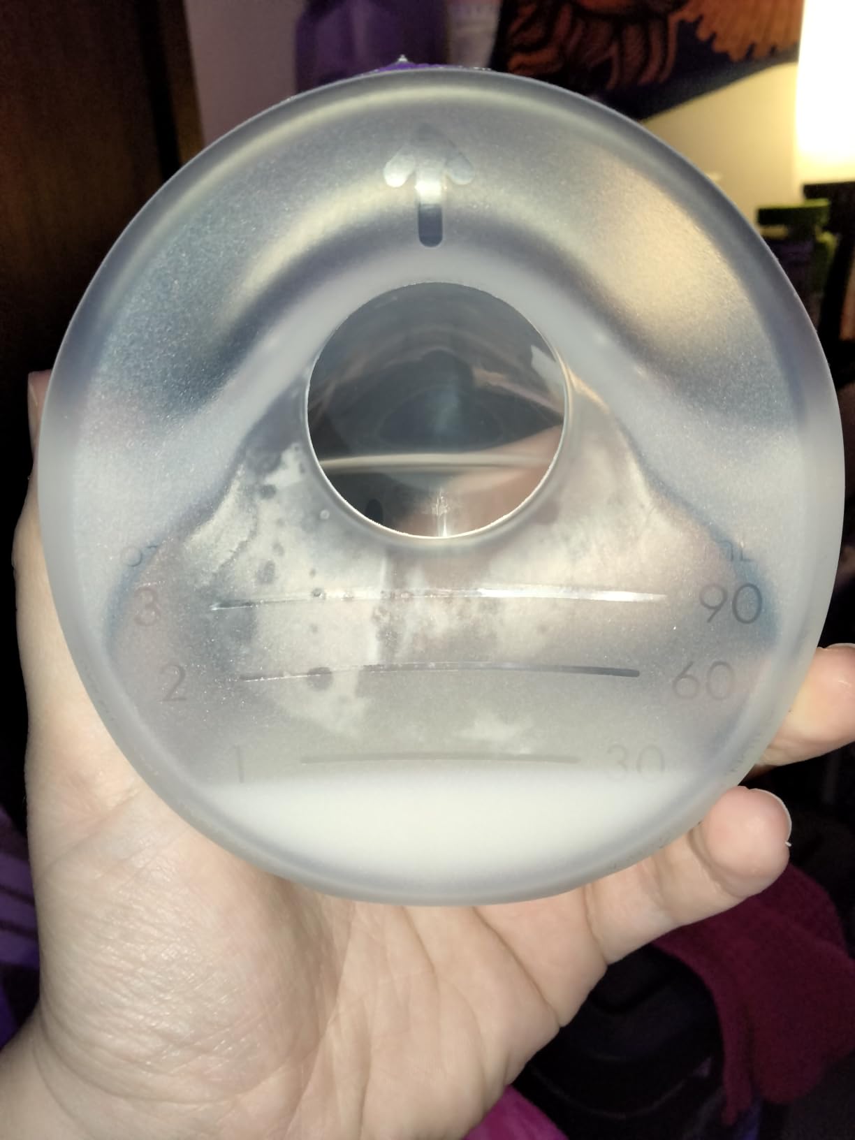 Boon Trove Silicone Manual Breast Pump - Discreet Milk Collector, 2 Count | Hands Free, Passive Suction, Collects Up To 3 Ounces customer photo 2