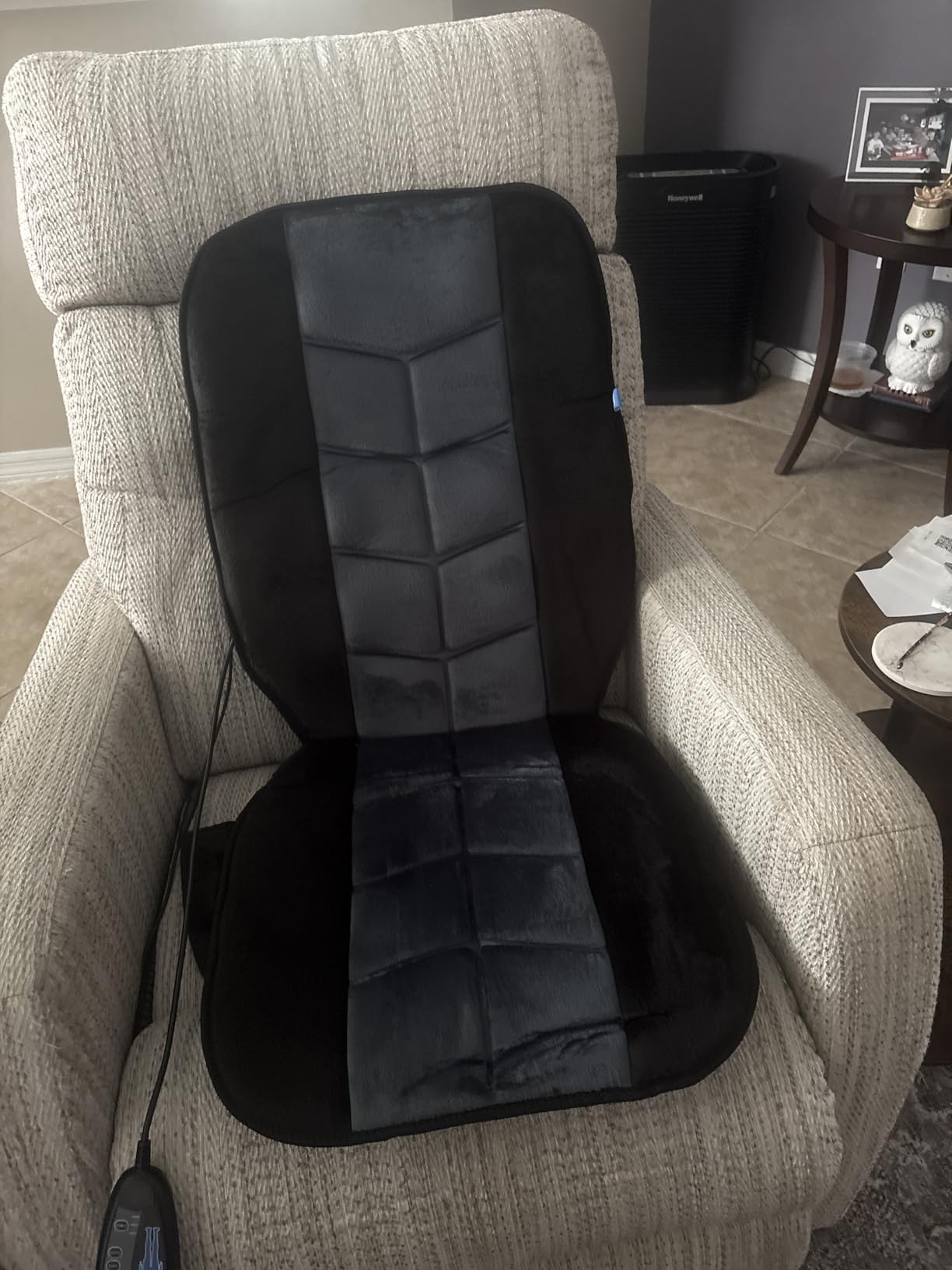 Vibration Massage Chair Pad, Back Massager with Heat, Massage Seat Cushion customer photo 2