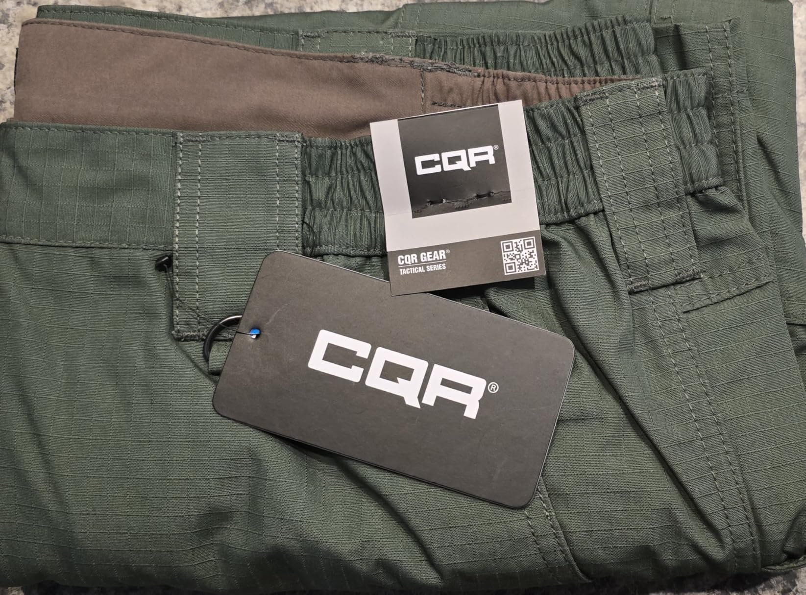 Men's Tactical Pants, Water Resistant Ripstop Cargo Pants, Lightweight EDC Work Hiking Pants, Outdoor Apparel customer photo 1
