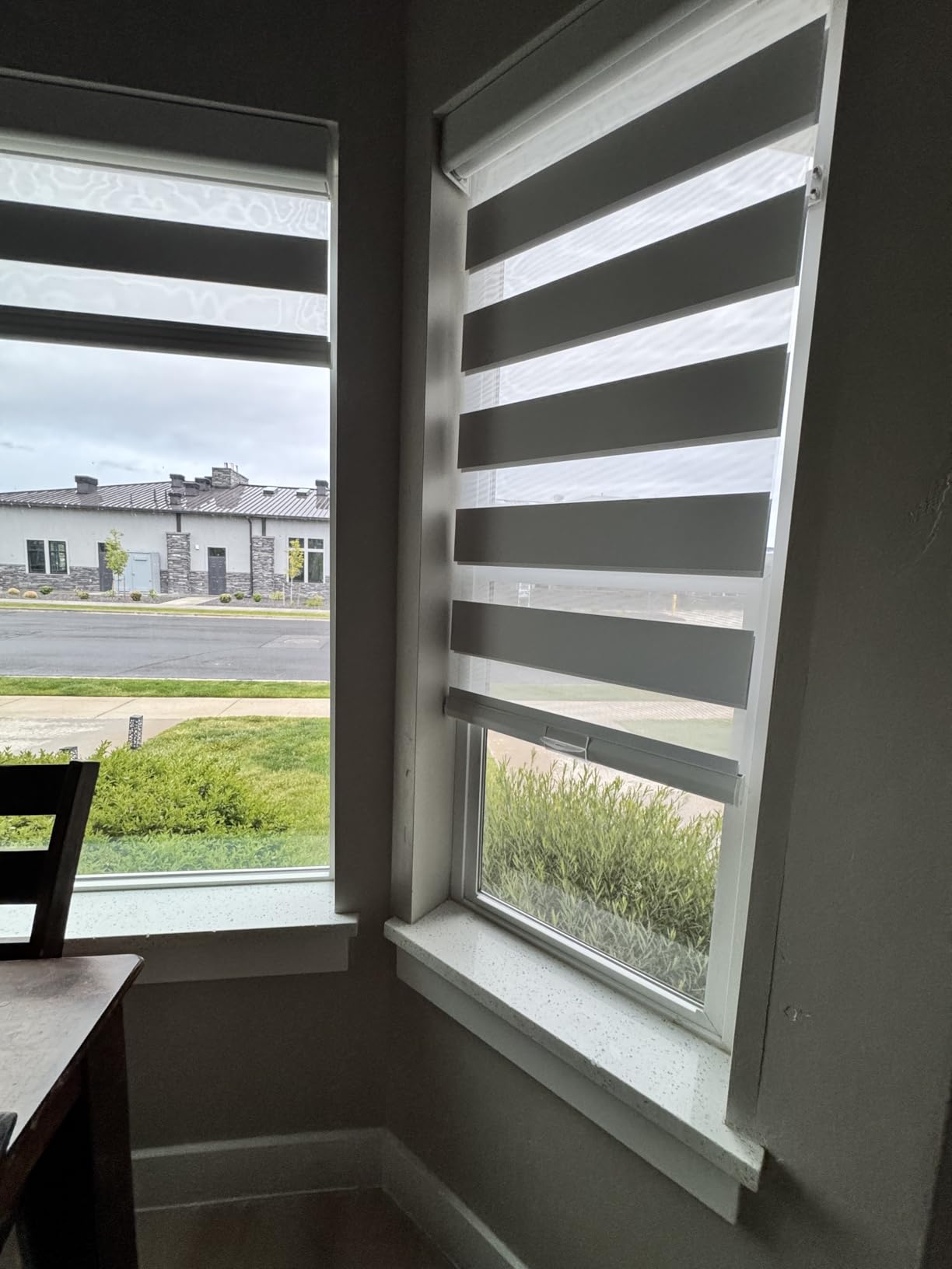 Persilux Blackout Cordless Zebra Blinds for Windows (34