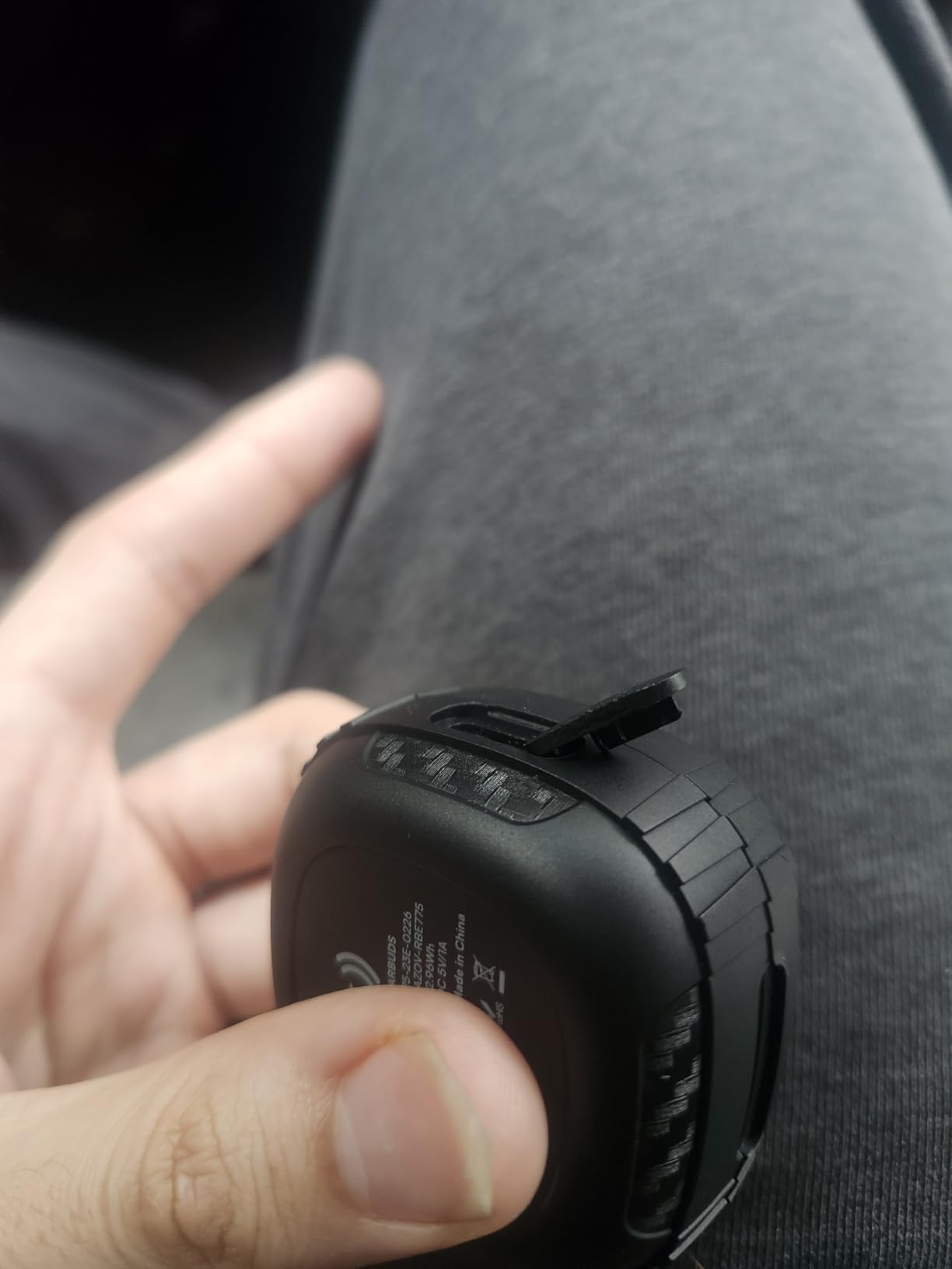 Raycon Impact Earbuds Military-Grade Impact Resistant, IP67 Bluetooth Earbuds with Stereo Sound, 90 Hours of Battery Life, Active Noise Cancellation (Black) customer photo 2