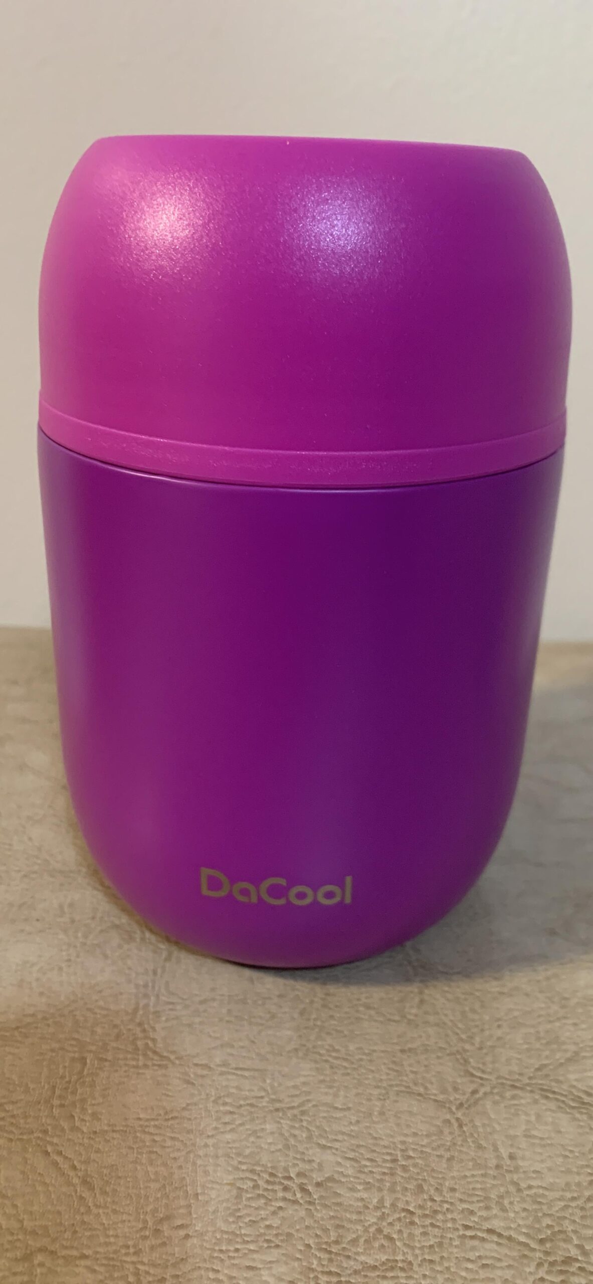 DaCool Stainless Vacuum Insulated Food Jar - 16 Ounce Thermo for Hot & Cold Food, Perfect for School, Work, Picnic & Outdoors - Purple customer photo 1