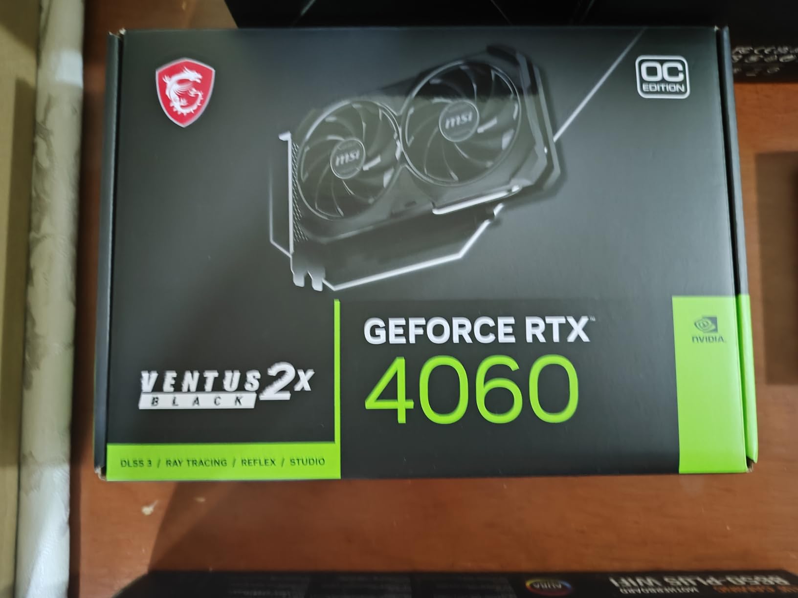 MSI Gaming GeForce RTX 4060 8GB GDRR6 Extreme Clock: 2505 MHz 128-Bit HDMI/DP Nvlink TORX Fan 4.0 Ada Lovelace Architecture Graphics Card (RTX 4060 Ventus 2X Black 8G OC) customer photo 1