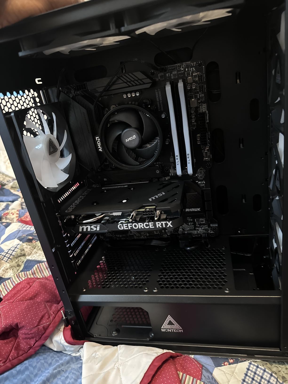 MSI Gaming GeForce RTX 4060 8GB GDRR6 Extreme Clock: 2505 MHz 128-Bit HDMI/DP Nvlink TORX Fan 4.0 Ada Lovelace Architecture Graphics Card (RTX 4060 Ventus 2X Black 8G OC) customer photo 2