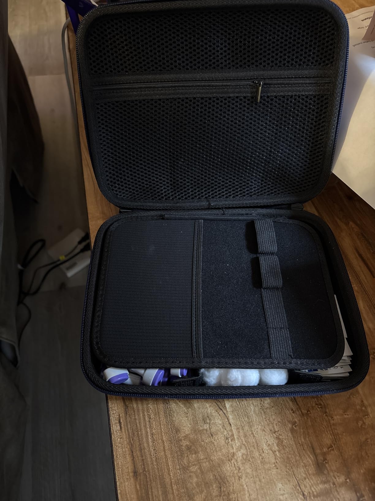 ProCase Diabetes Travel Case for Diabetic Supplies -Black customer photo 1