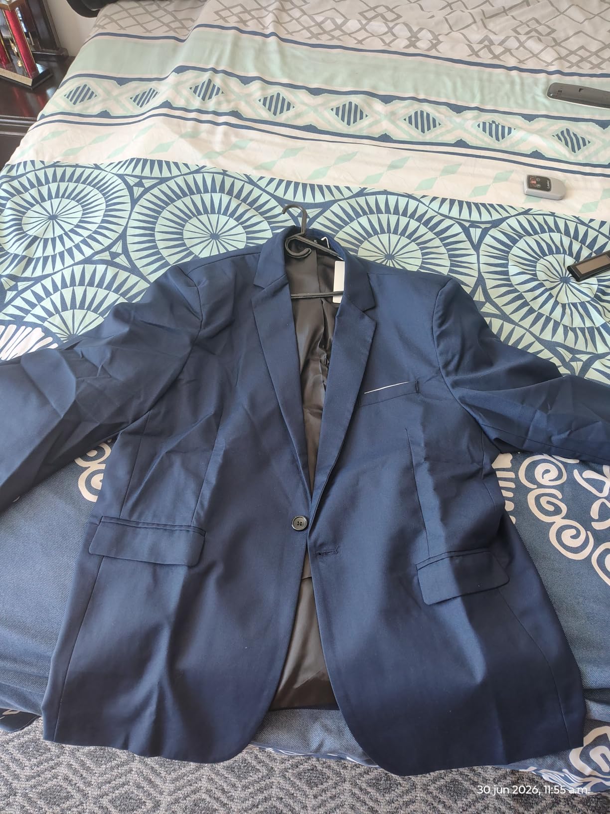 Mylldey Mens Blazers Slim Fit Business Casual Men Suit Sport Coat One Button Travel Blazer Lightweight Suit Jacket customer photo 1