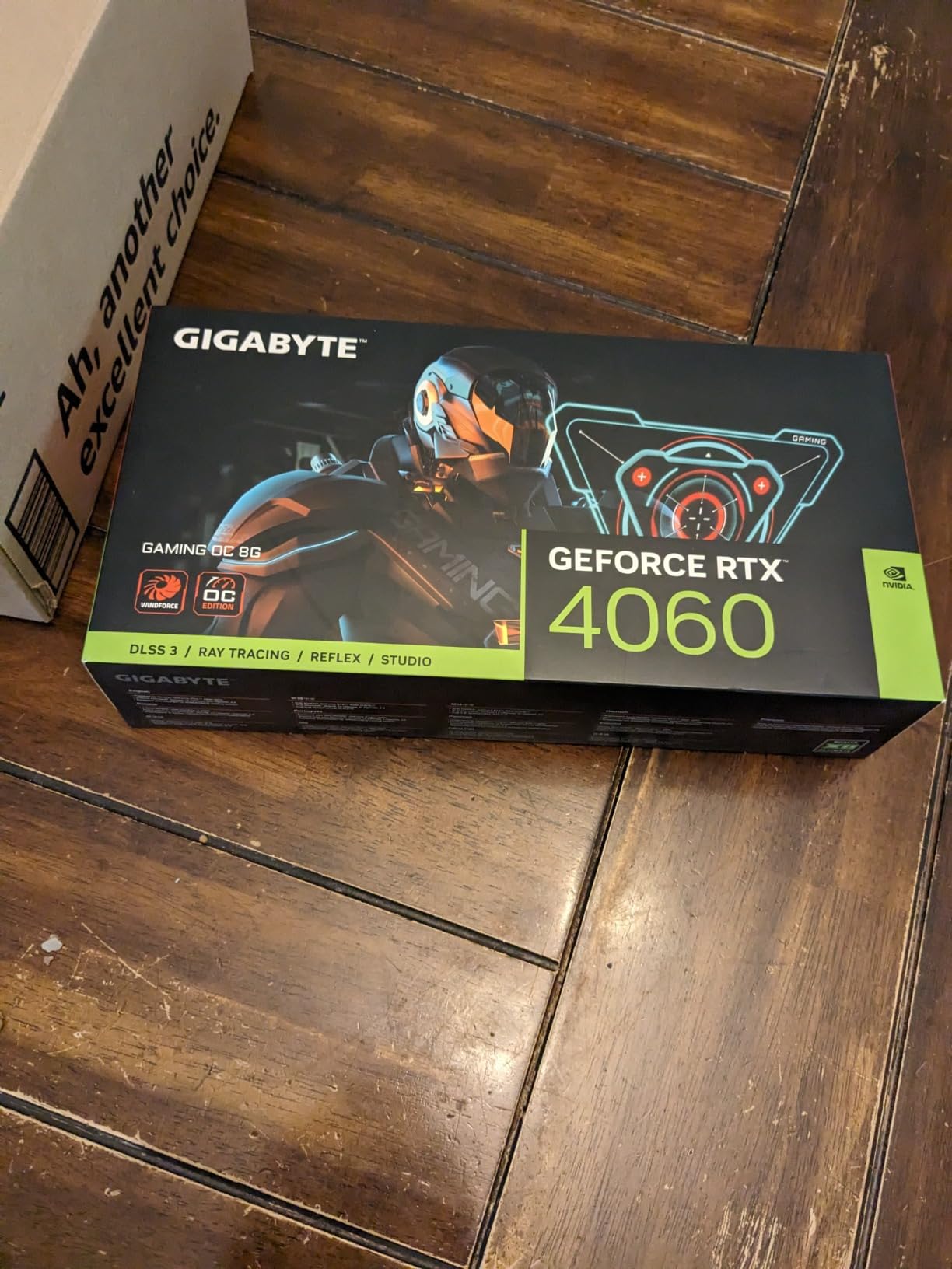 Gigabyte GeForce RTX 4060 Gaming OC 8G Graphics Card, 3X WINDFORCE Fans, 8GB 128-bit GDDR6, GV-N4060GAMING OC-8GD Video Card customer photo 1