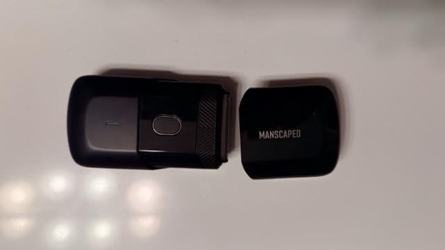 MANSCAPED The Handyman Compact Face Shaver - Portable Men's Groomer, Facial Hair Shaver, USB-C Rechargeable Razor, Electric Foil, Waterproof, Cordless, Dual-Action SkinSafe Foil Blade customer photo 2