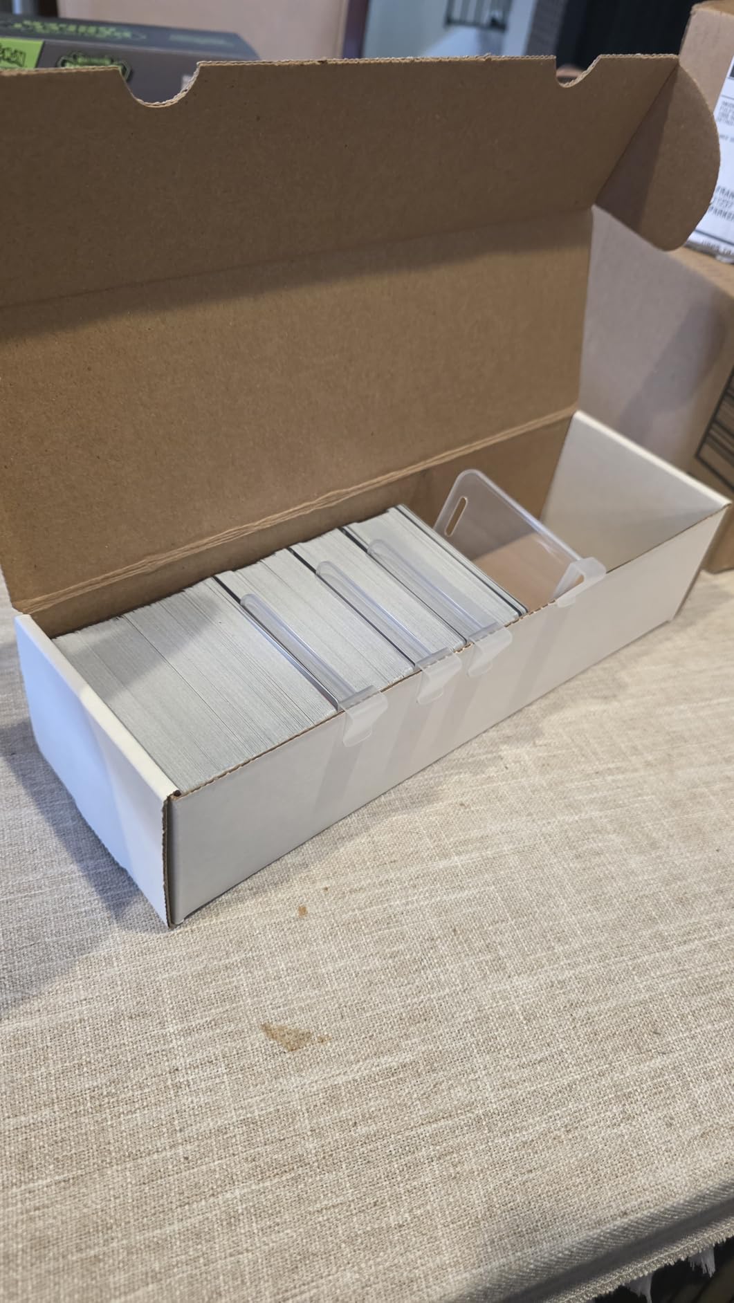 Premium Trading Card Box Storage for Sports, Baseball, Football, Basketball, MTG & TCG Collectors customer photo 1
