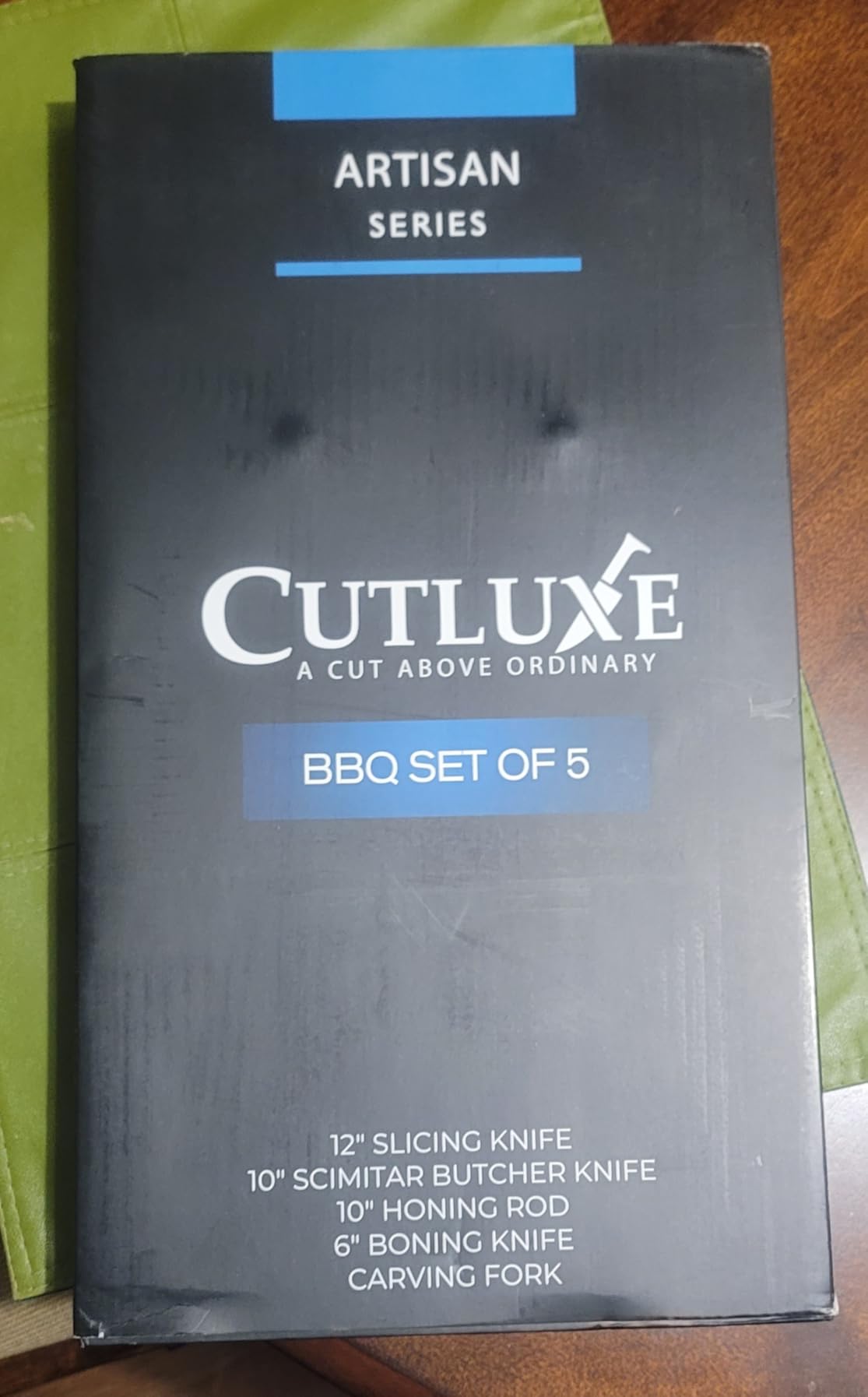 Cutluxe Carving Knife Set, Brisket Slicing & Boning Knife for Meat & BBQ | Razor Sharp German Steel, Full Tang Ergonomic Handle - Grilling Gift for Men, Artisan Series customer photo 1