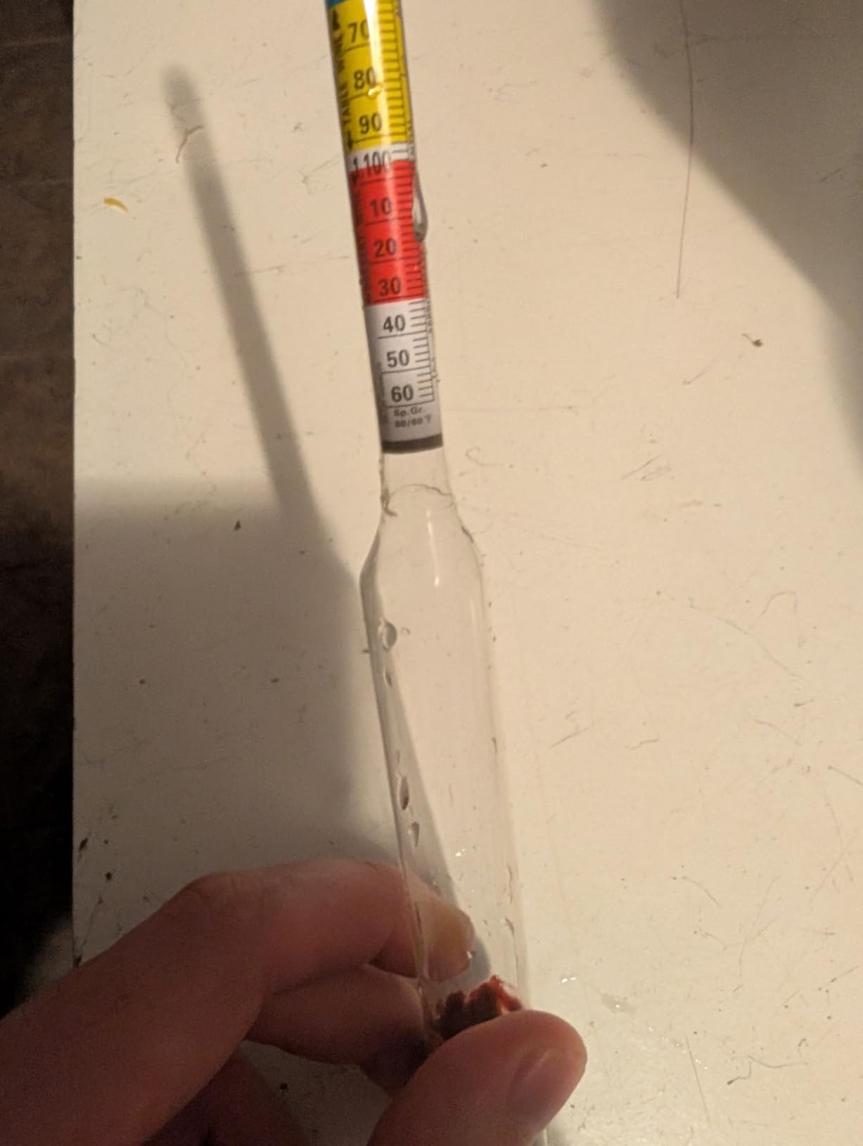 Kosoeur Triple Scale Hydrometer, Alcohol Hydrometer for Wine, Mead, Kombucha & Beer, Mead Making Kit customer photo 2