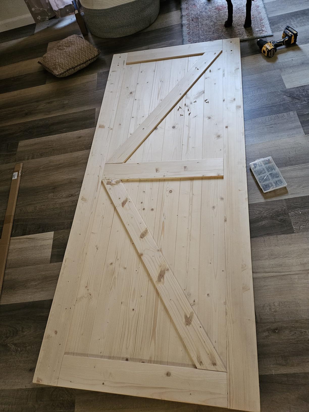 36 Double Barn Door with Hardware Included (72 Barn Door) customer photo 2