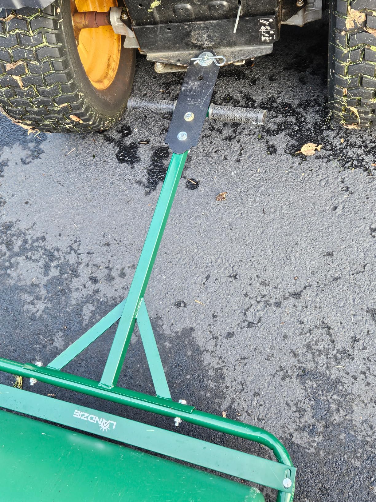 24 Inch Poly Lawn Roller - 15.8 Gallon Lawn Roller Water Filled Sod Roller and Yard Roller customer photo 3