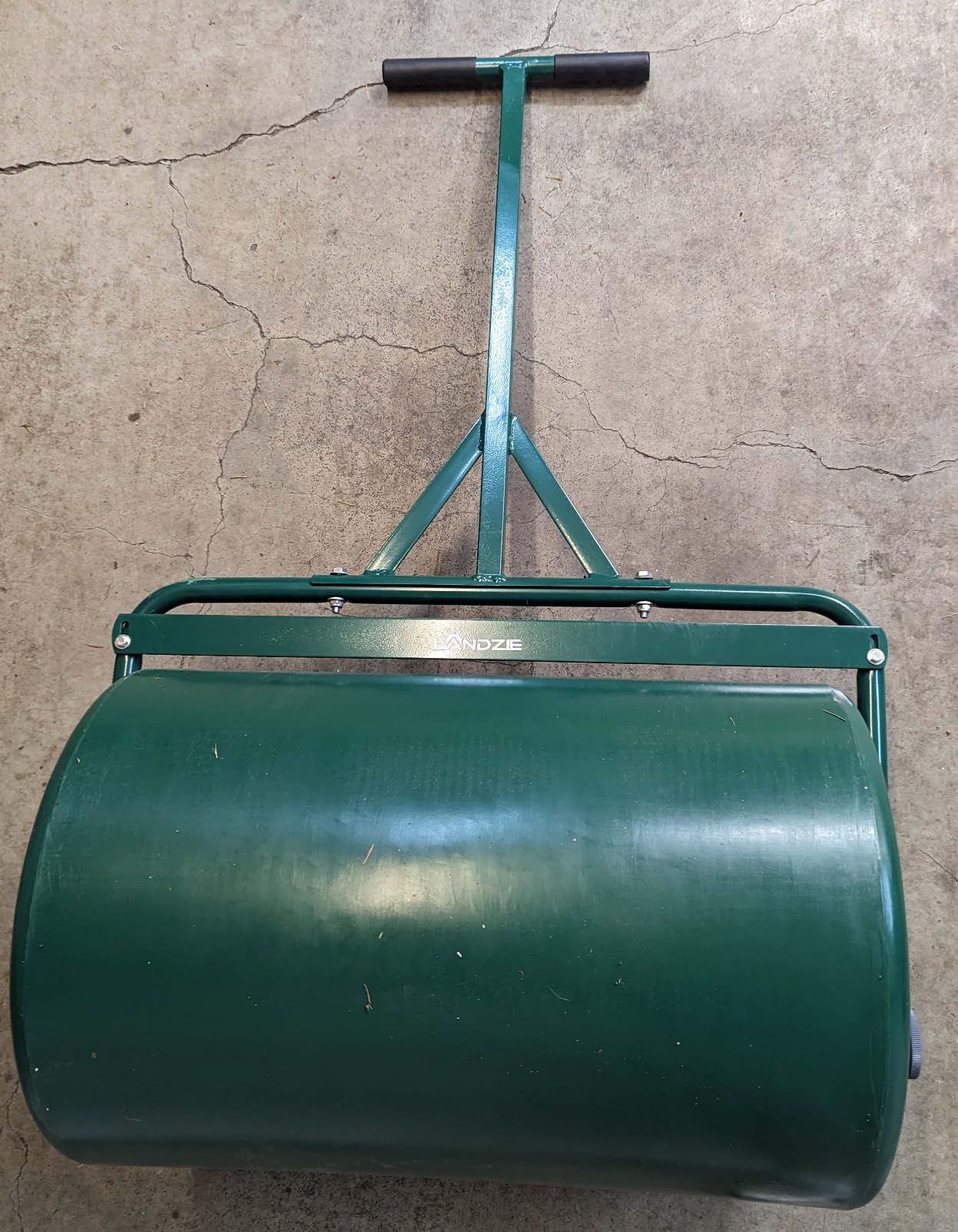 24 Inch Poly Lawn Roller - 15.8 Gallon Lawn Roller Water Filled Sod Roller and Yard Roller customer photo 5