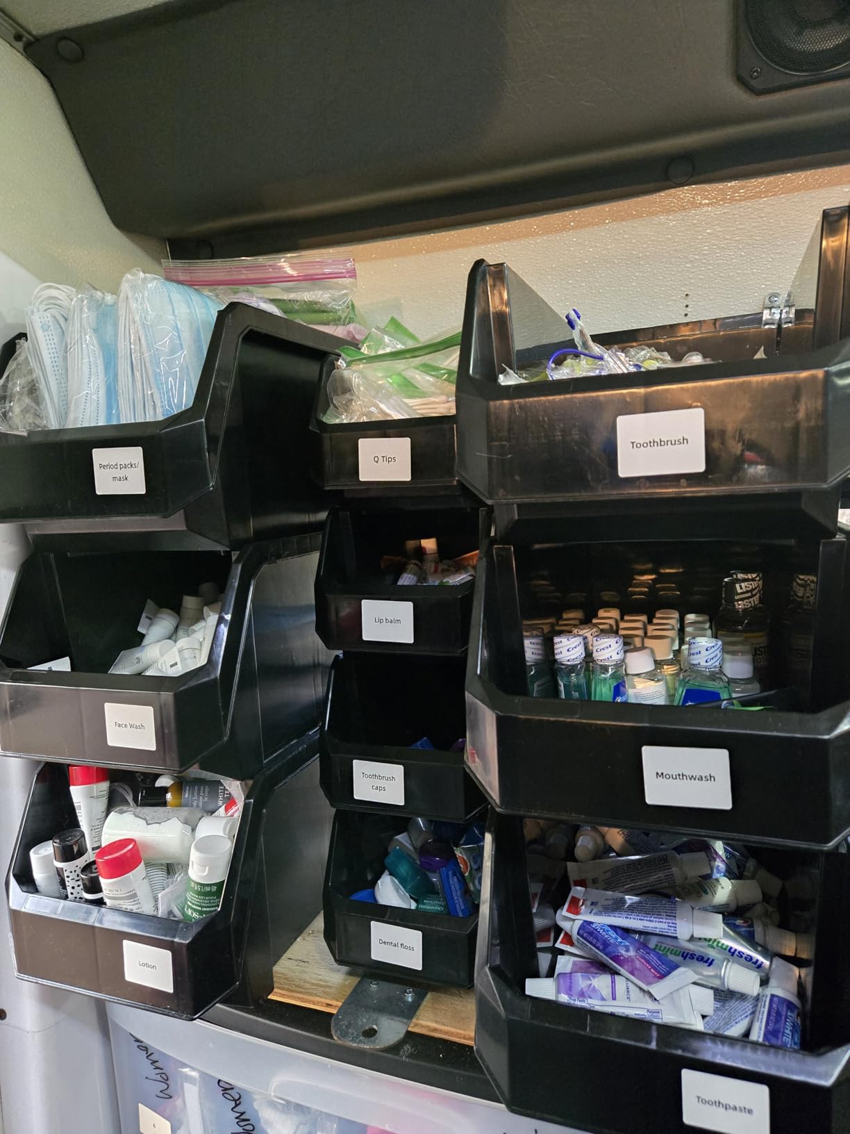 Stackable Pantry Storage Bins with Lids and Handles for Kitchen Cabinet Shelf Organizers customer photo 2