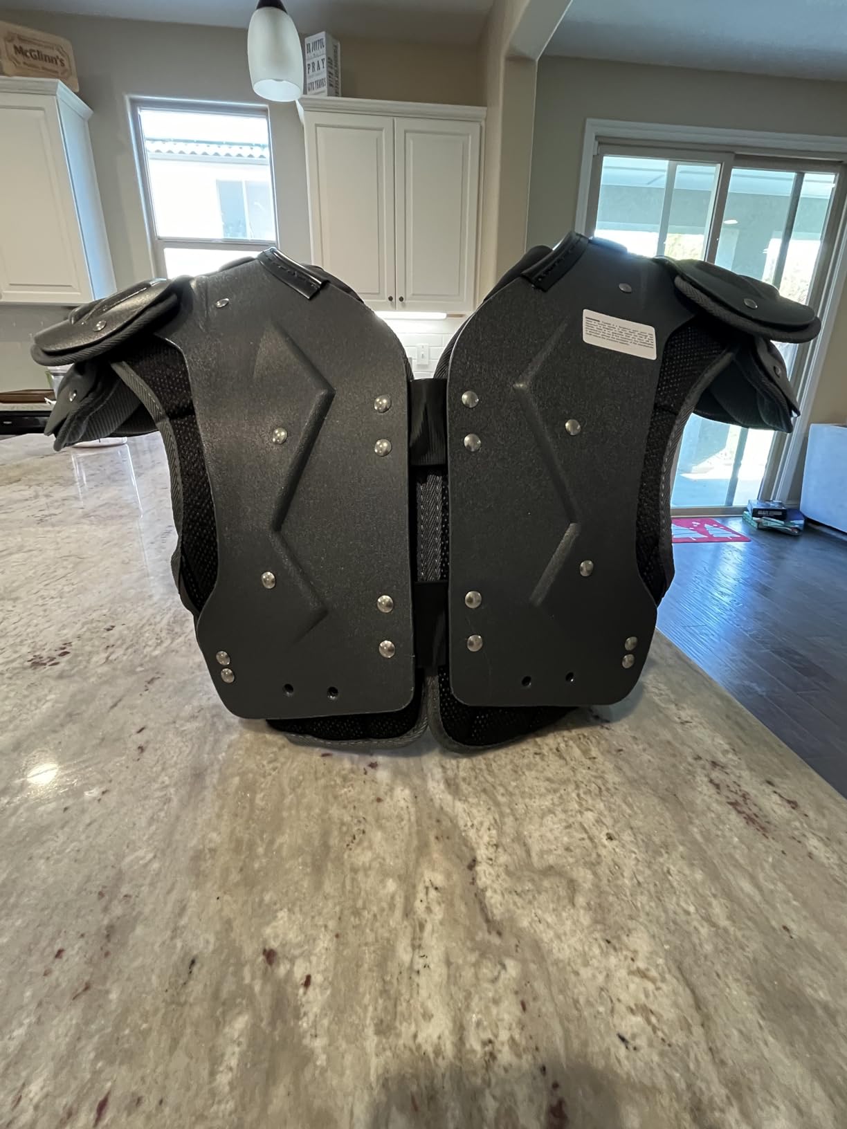 Sports Unlimited Xcalibur Adult Football Shoulder Pads, Mens Shoulder Pads for Football customer photo 1