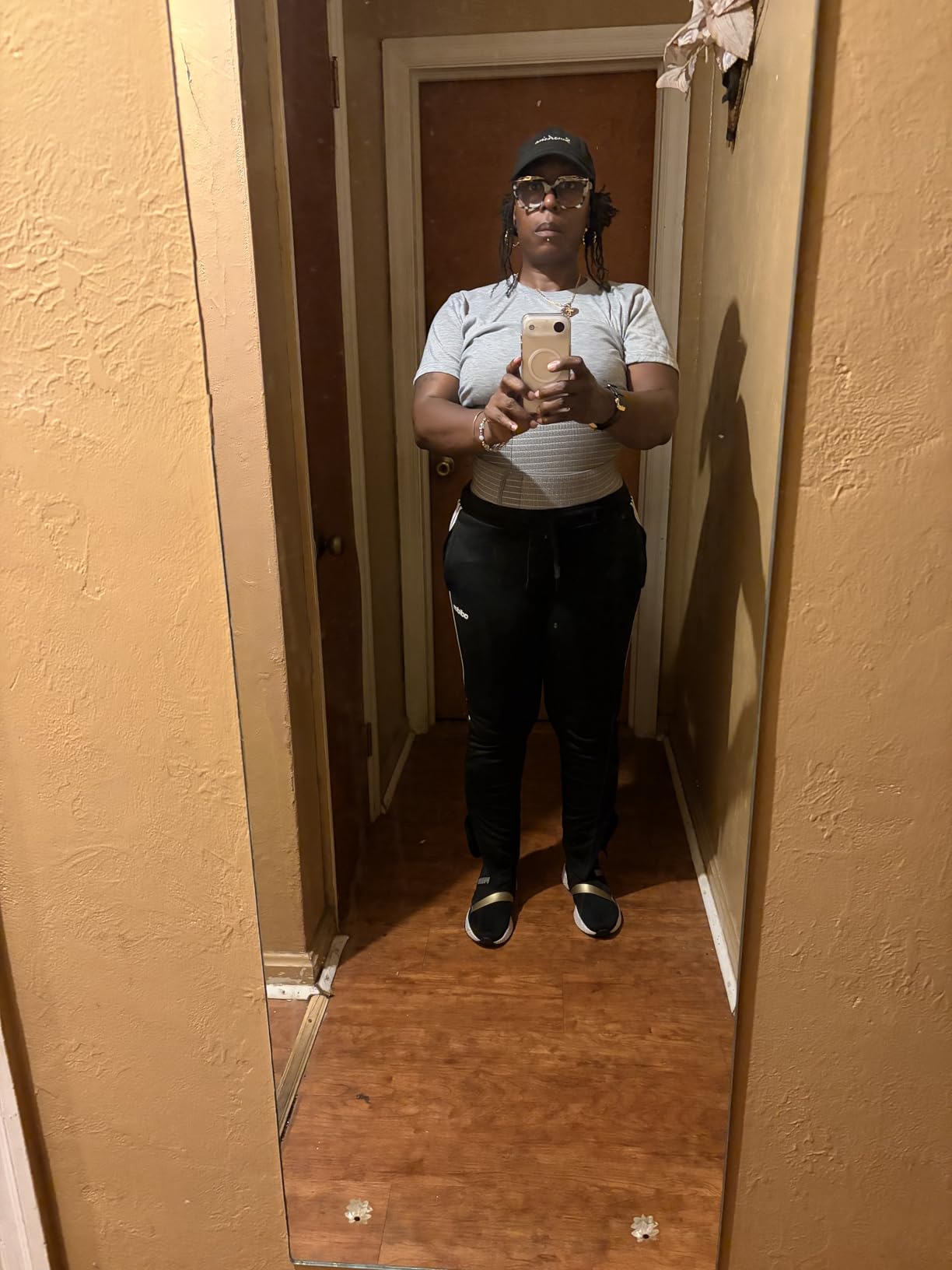 MAMODY Postpartum Belly Wrap, Postpartum Belly Band, Abdominal Binder (Polyester Made with Bamboo Charcoal Fiber) customer photo 2