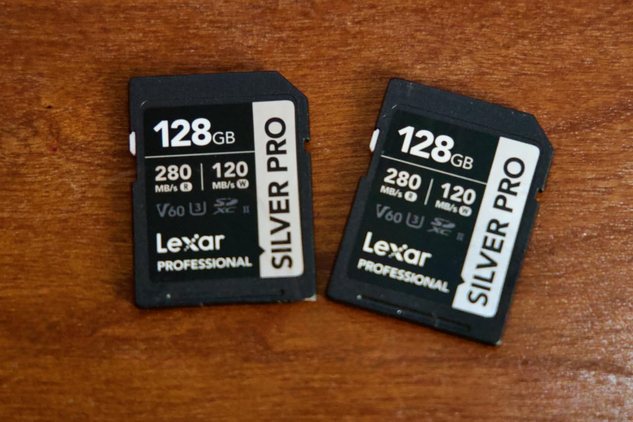 Lexar 128GB Silver PRO SD Memory Card, 280MB/s Read, 4K, V60, U3, UHS-II | Compatible w/ Canon, Sony, Nikon, Ideal for Professional Photographer, Videographer, Enthusiast, LSDSIPR128G-BNNNU customer photo 2