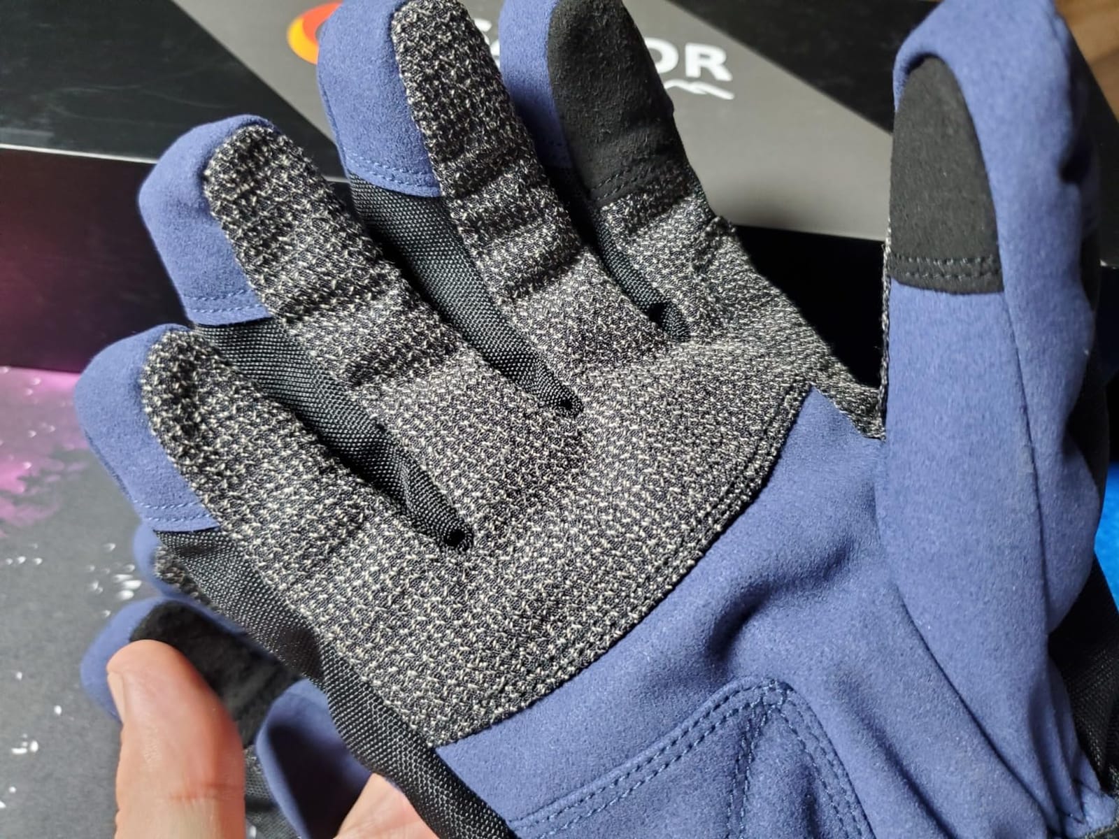 Savior Professional Heated Motorcycle Gloves for Men Women, Dual Mode Electrically Heated Waterproof and Windproof Gloves with 12V Charging Cord, for Winter Riding, Skiing customer photo 2