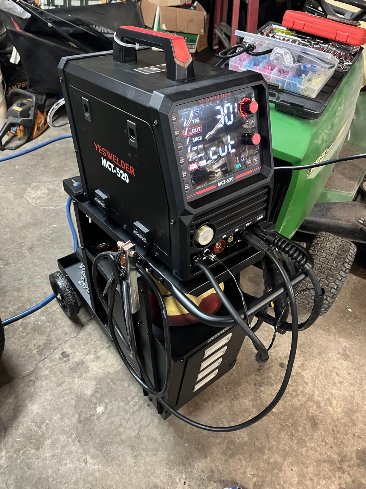 YESWELDER 2-Tier 4 Drawers Welding Cart customer photo 1