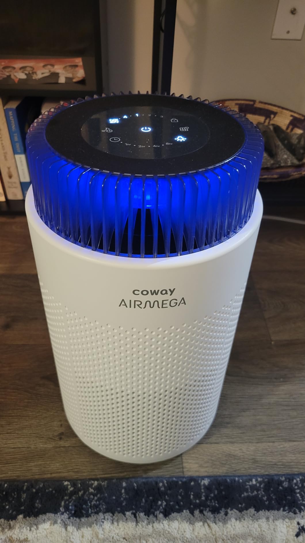 Coway Airmega 100 Air Purifier for Home up to 810 ft², HEPA and Carbon Filter for Allergies, White customer photo 1