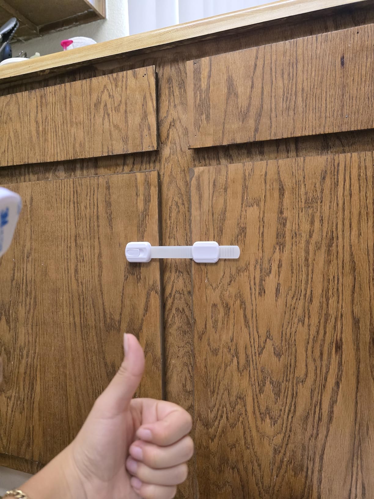 Child Safety Kit - 67 Pack Baby Proofing Essentials | Magnetic Cabinet Locks, Power Point Outlet Covers, Clear Corner Protectors, Strap Locks, Finger Pinch Guards | Bonus Bath Toys customer photo 1