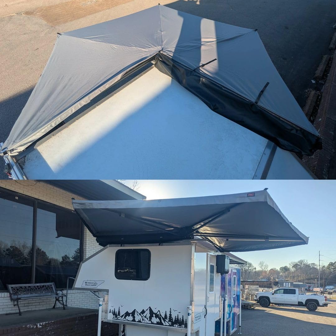 Rough Country 270-Degree Awning - Fits Drivers Side, Full Coverage Shade for Trucks, SUVs, and Off-Road Vehicles, Durable, Weather-Resistant customer photo 2