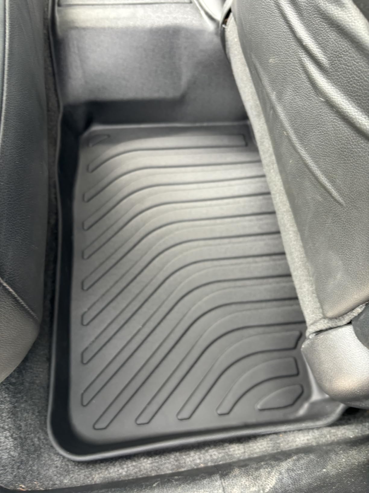 All Weather Floor Mats for 2011-2023 Chrysler 300-RWD & 2011-2022 Dodge Charger, Rubber Heavy Duty Non Slip Floor Liners, Car Mats Full Set 1st & 2nd Rows Maximum Coverage customer photo 1