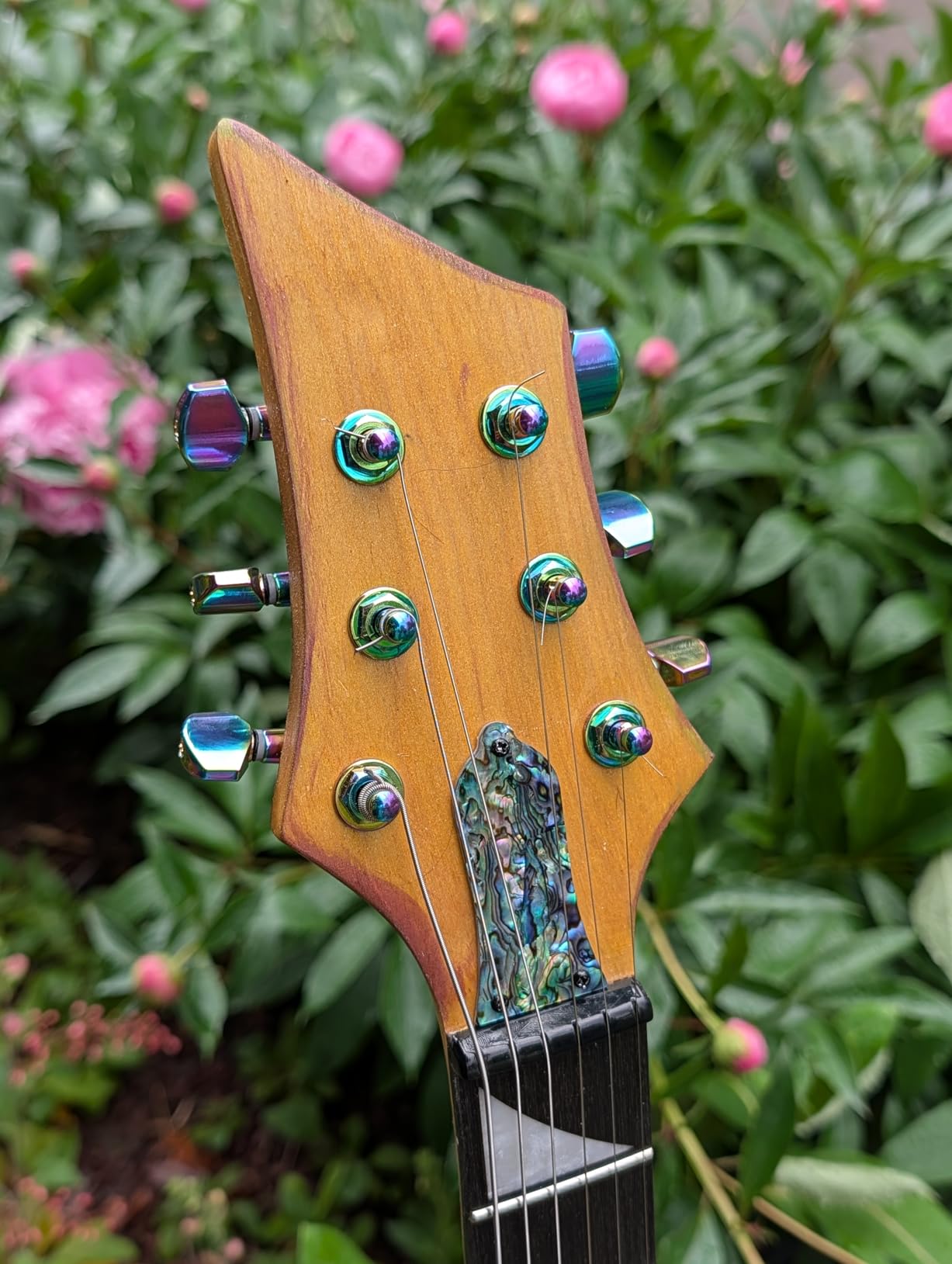 Ktaxon DIY Guitar Kit with Mahogany Body and Maple Neck, Flame | 6 String Electric Guitar, H-H Pickups, Easy Installation with Assembly Videos, Full Equipment to Build Your Own Guitars customer photo 2