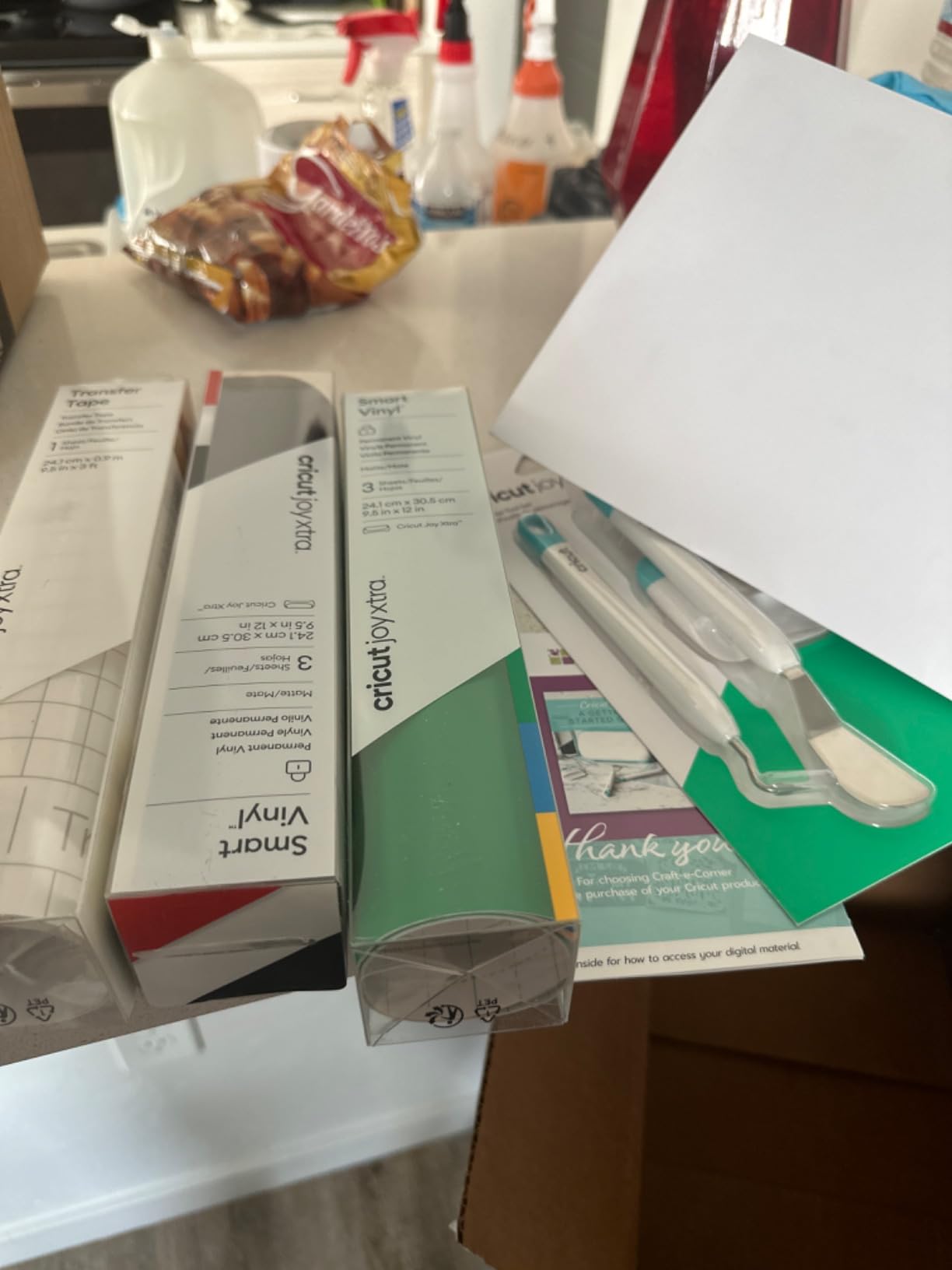 Cricut Joy Xtra Cutting Machine and Smart Vinyl Bundle for Labels, Decals & Custom Projects customer photo 1