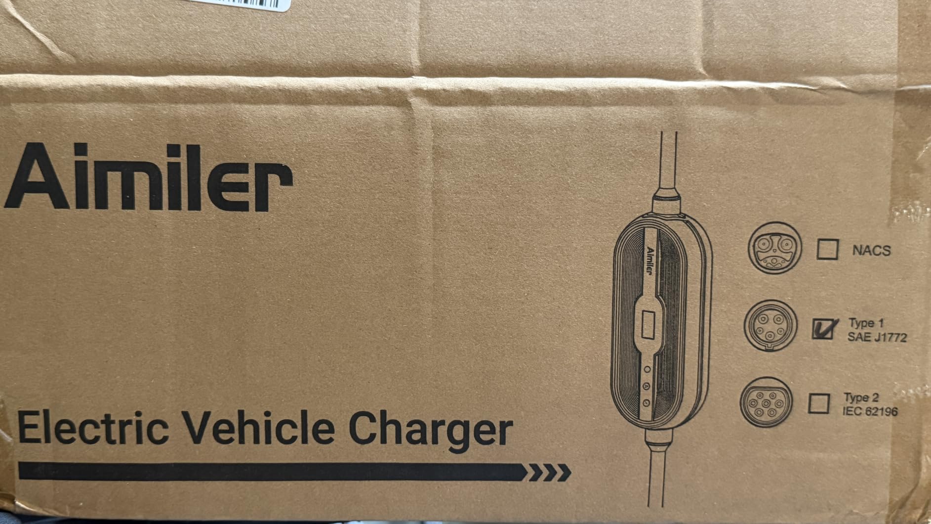 AIMILER Level 2 Electric Vehicle (EV) Charger(WIFI APP/Plug-play), 32A, 25ft Cable ETL Certified, 220V-240V NEMA 14-50P Plug EVSE w/ J1772 Connector, Portable EV Car Charging Stations for Home Level 2 customer photo 2