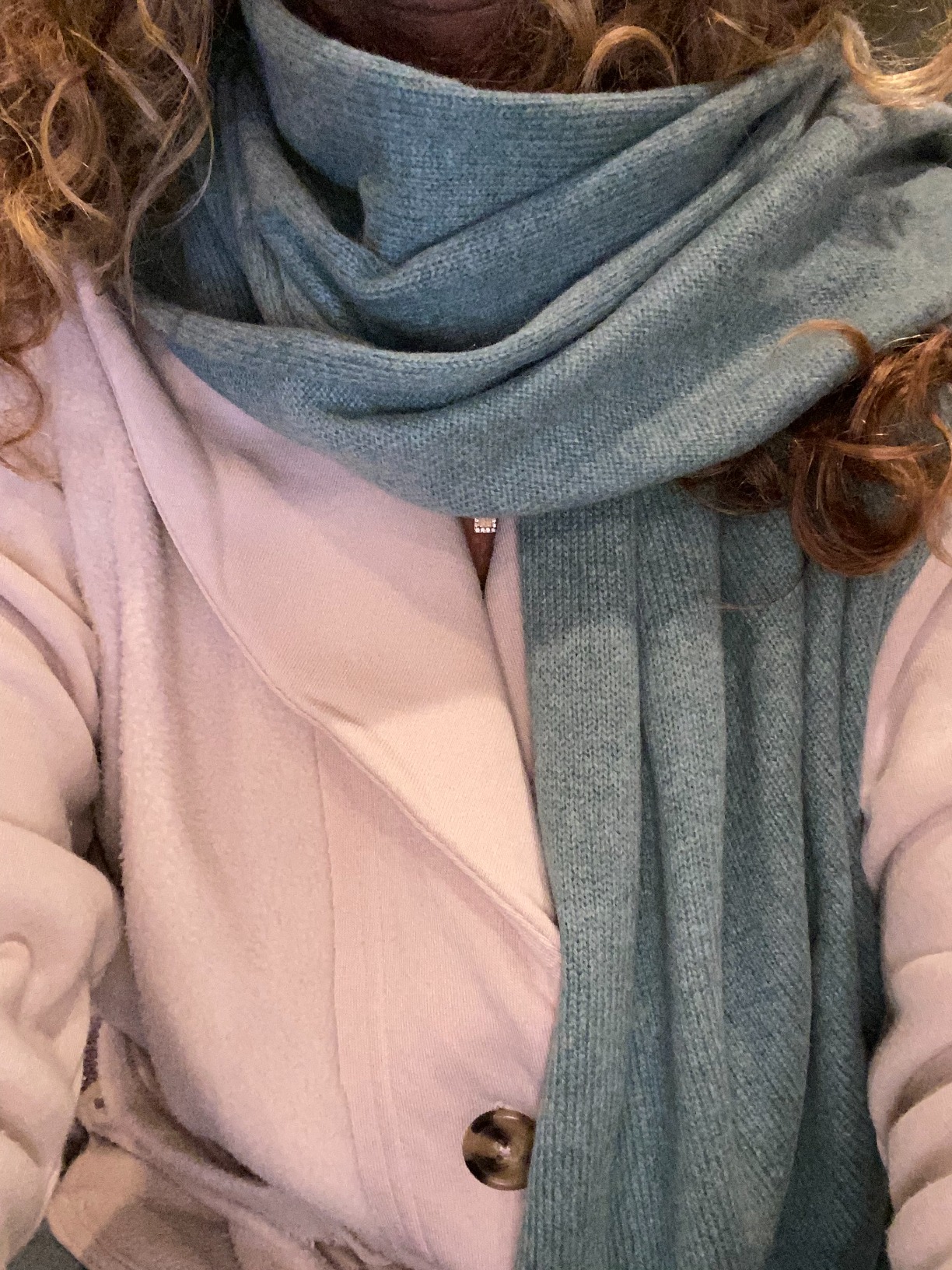 Cashmere Knitted Scarf for Women by Style Republic customer photo 1
