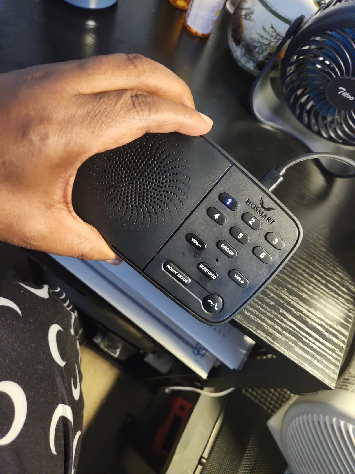 Hosmart UltraSpeak Pro Intercoms Wireless for Home, 2025 Two-Way Intercom, Full Duplex Wireless Intercom System for Home Use, House Intercom System for Business with 1200 Feet Range (2 Stations) customer photo 2