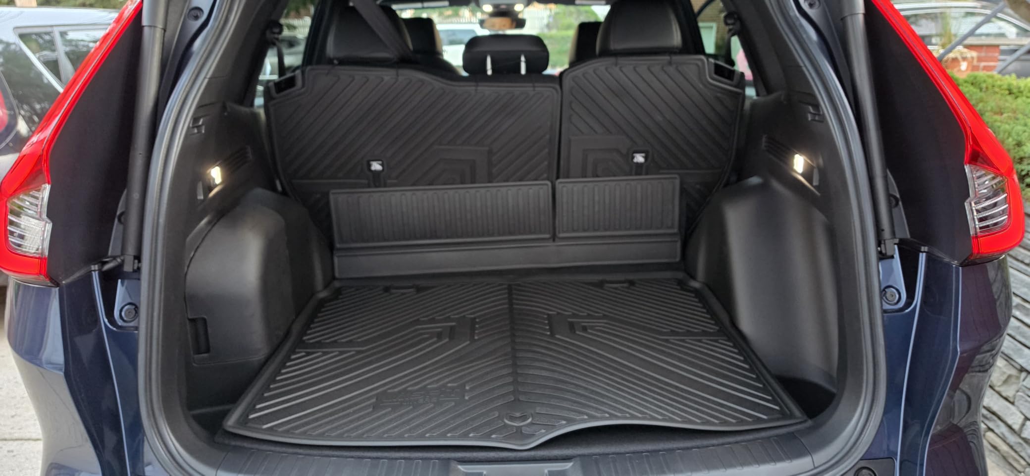 LASFIT Floor Mats for Honda Accord Sedan 2026 2025 2024 2023 Gas & Hybrid | All Weather Custom Fit Anti-Slip TPE Floor Liners Accessories, 1st & 2nd Row, Black customer photo 2