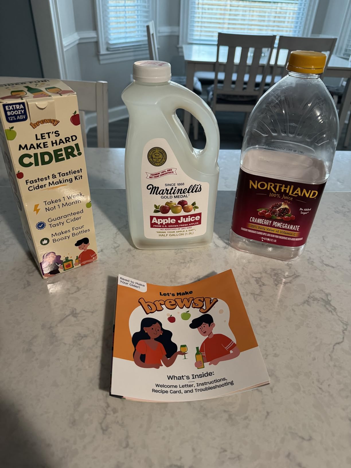 Starter Kit for Cider Making - Custom Cider Kit - 4 Bottles in 9 Days - Use Any Juice to make Cider customer photo 2