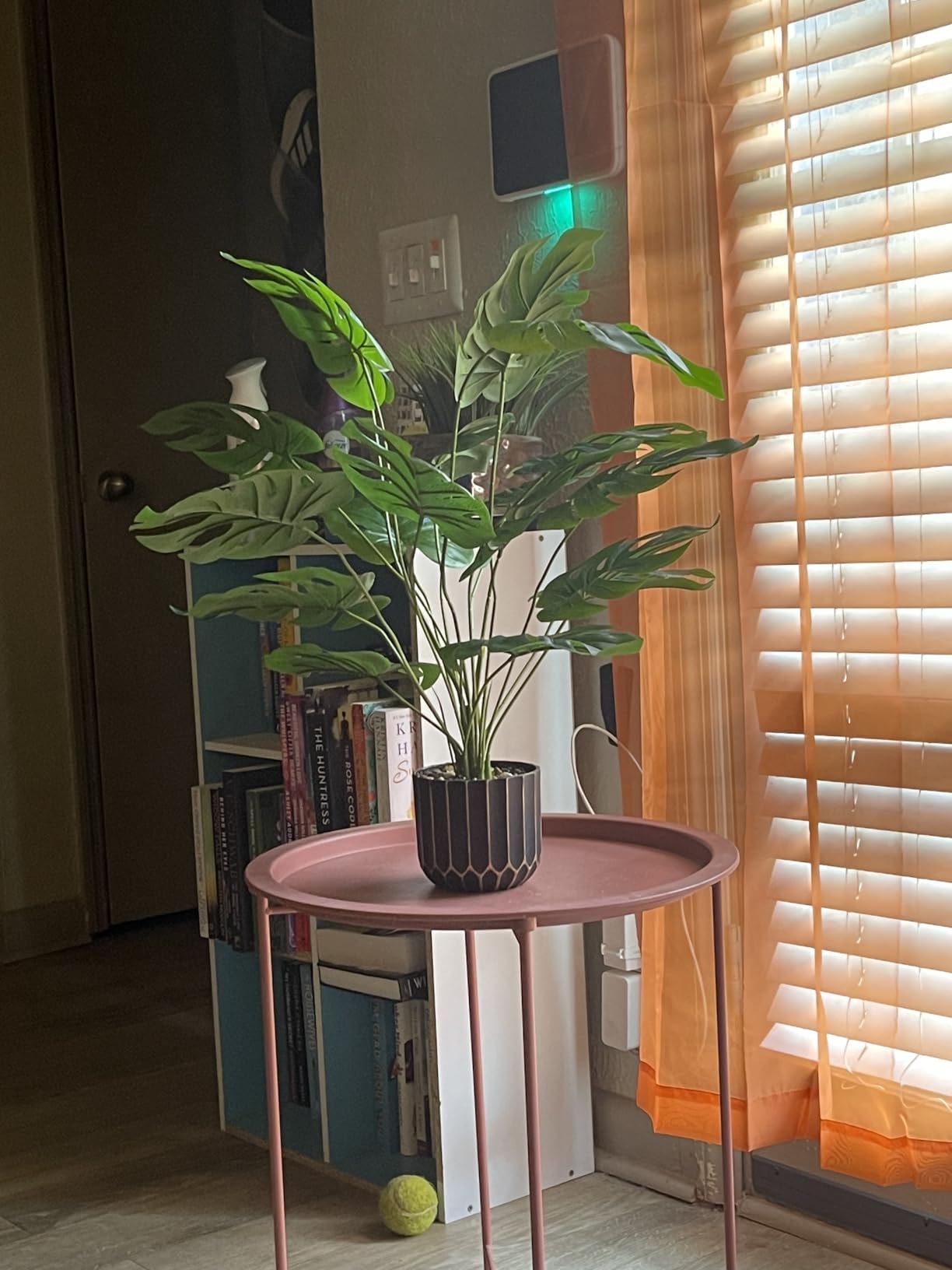Der Rose 28'' Fake Plants Tall Artificial Monstera Faux Plants Indoor Outdoor Tree for Living Room Home House Decor customer photo 1