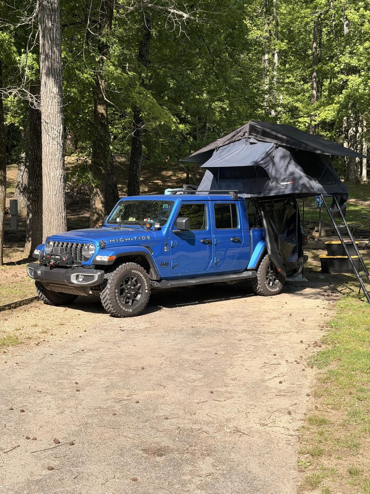 OPENROAD 13500 lb Recovery Winch with Synthetic Rope and 2 Wireless Remotes - IP68 Waterproof 12V Electric Winch for Jeep, SUV, Truck & Trailer - Panther Series 3S customer photo 1